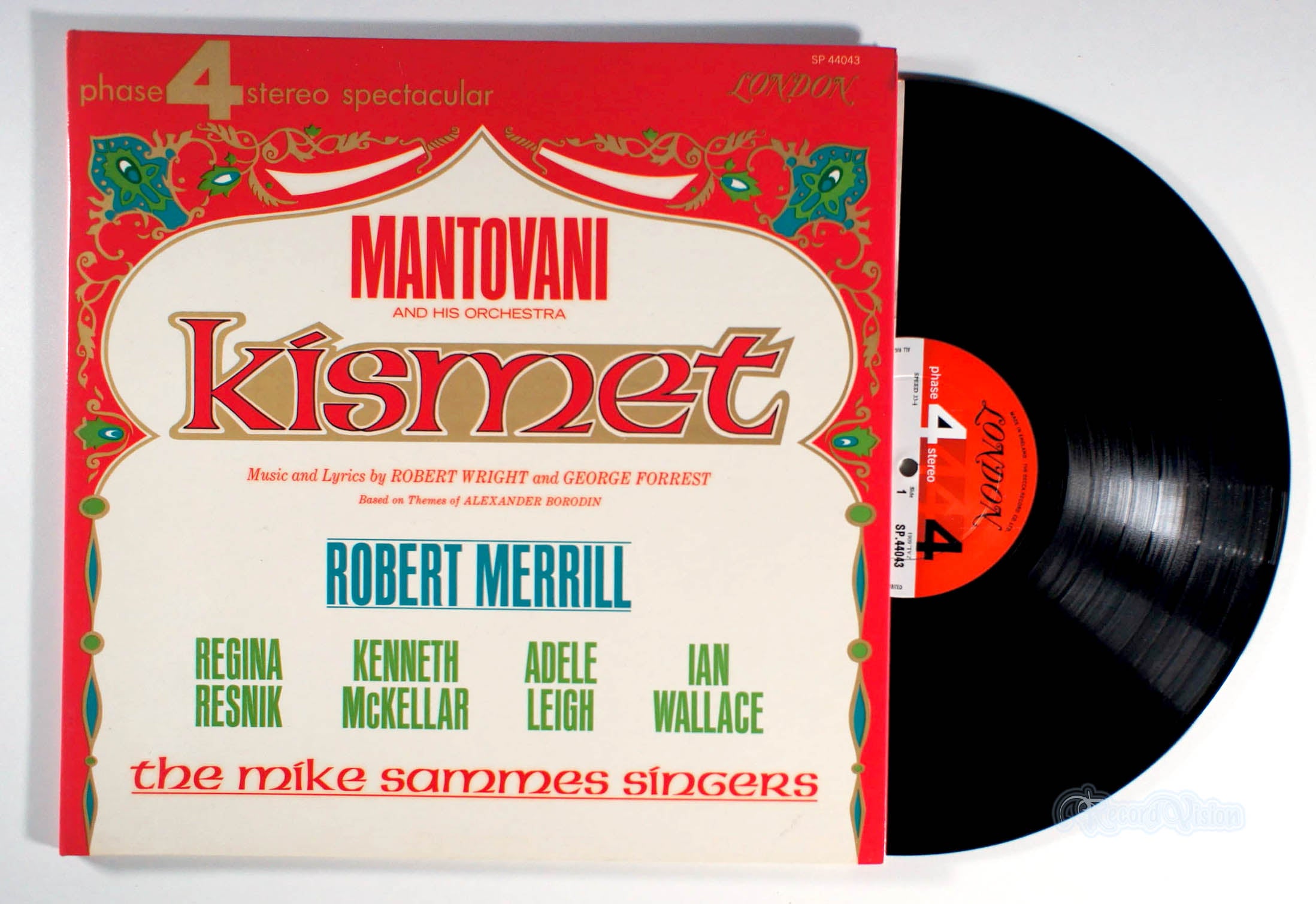 Mantovani - Kismet (front cover) Vinyl