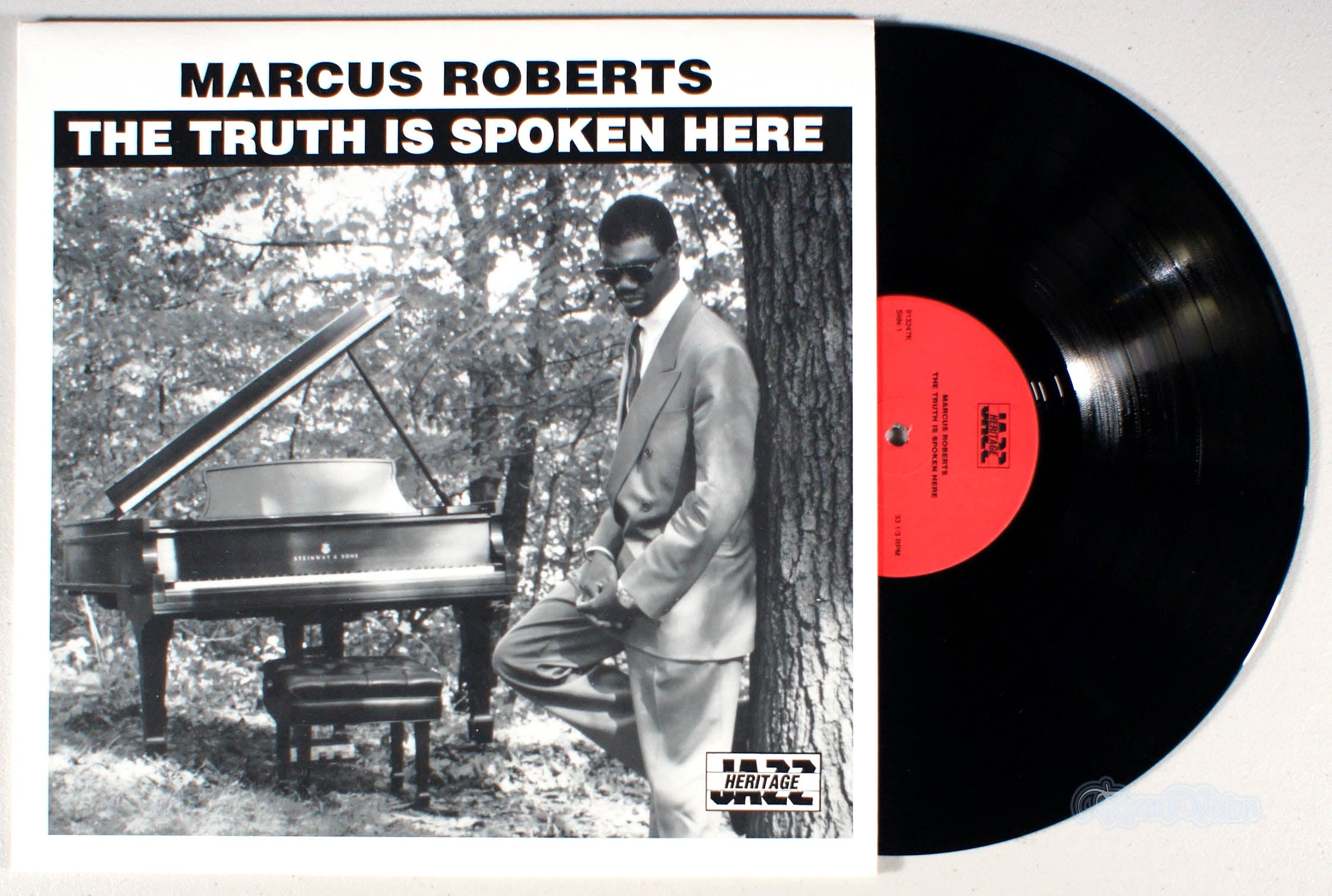 Marcus Roberts - The Truth is Spoken Here (front cover) Vinyl