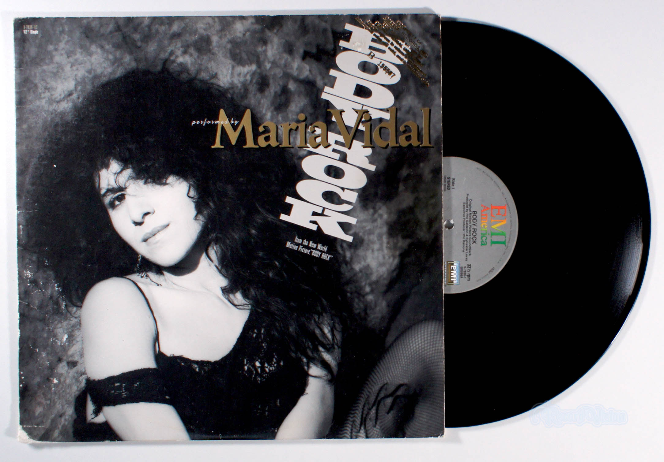 Maria Vidal - Body Rock (12" Single) (front cover) Vinyl