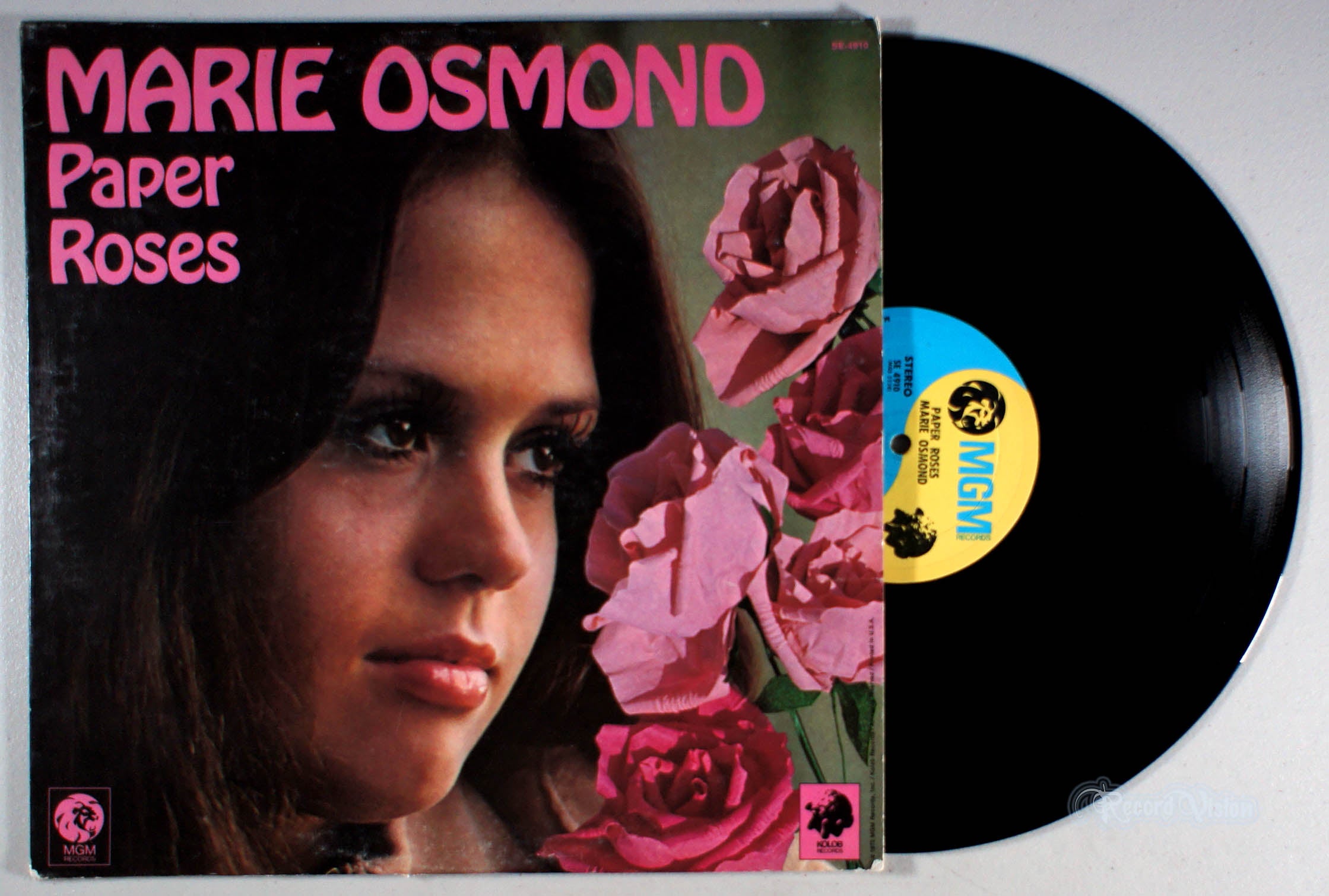 Marie Osmond - Paper Roses (front cover) Vinyl