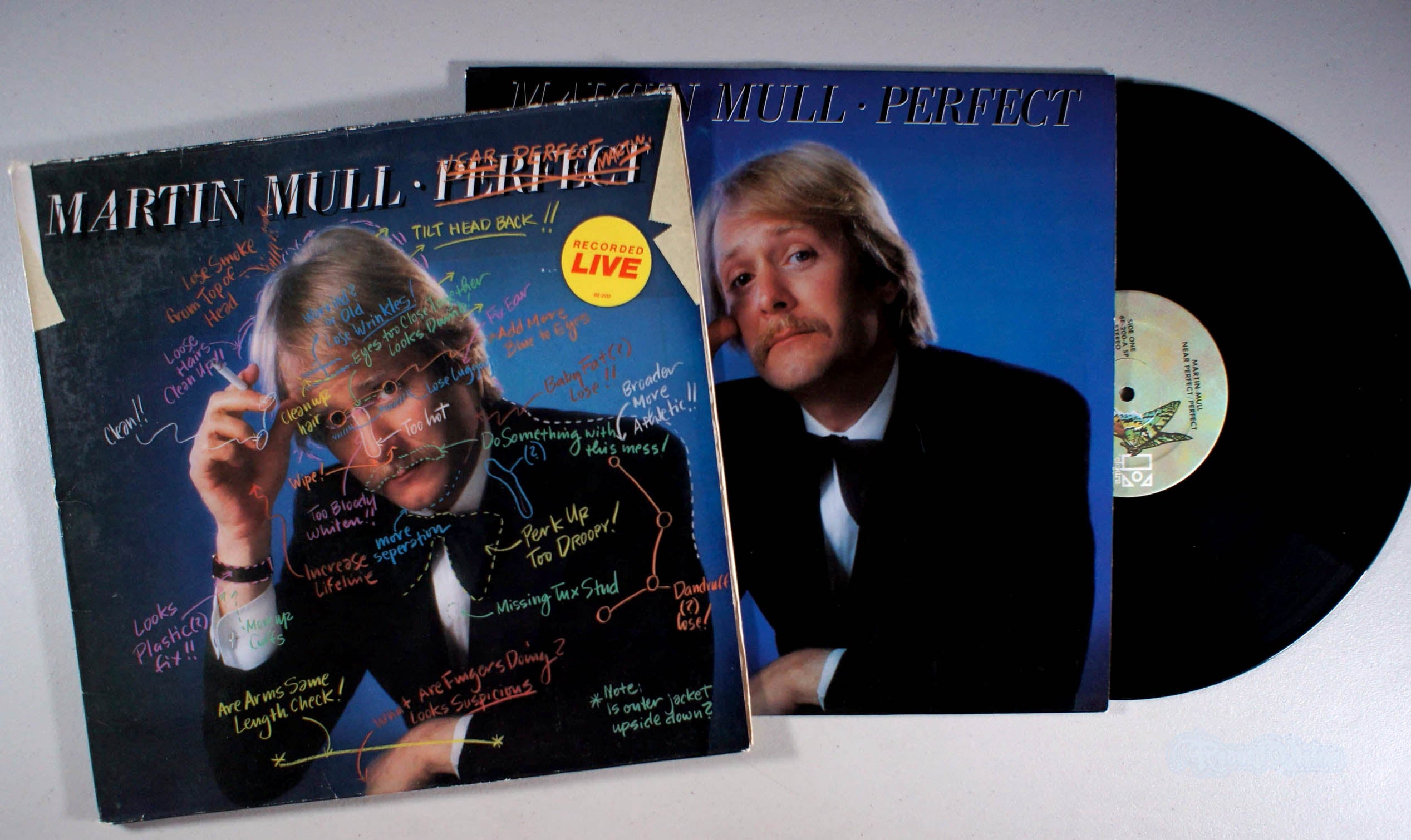 Martin Mull - Near Perfect / Perfect (front cover) Vinyl