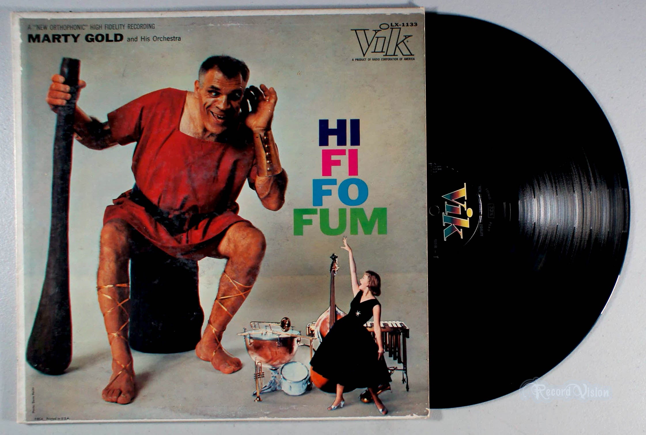 Marty Gold - Hi Fi Fo Fum (front cover) Vinyl