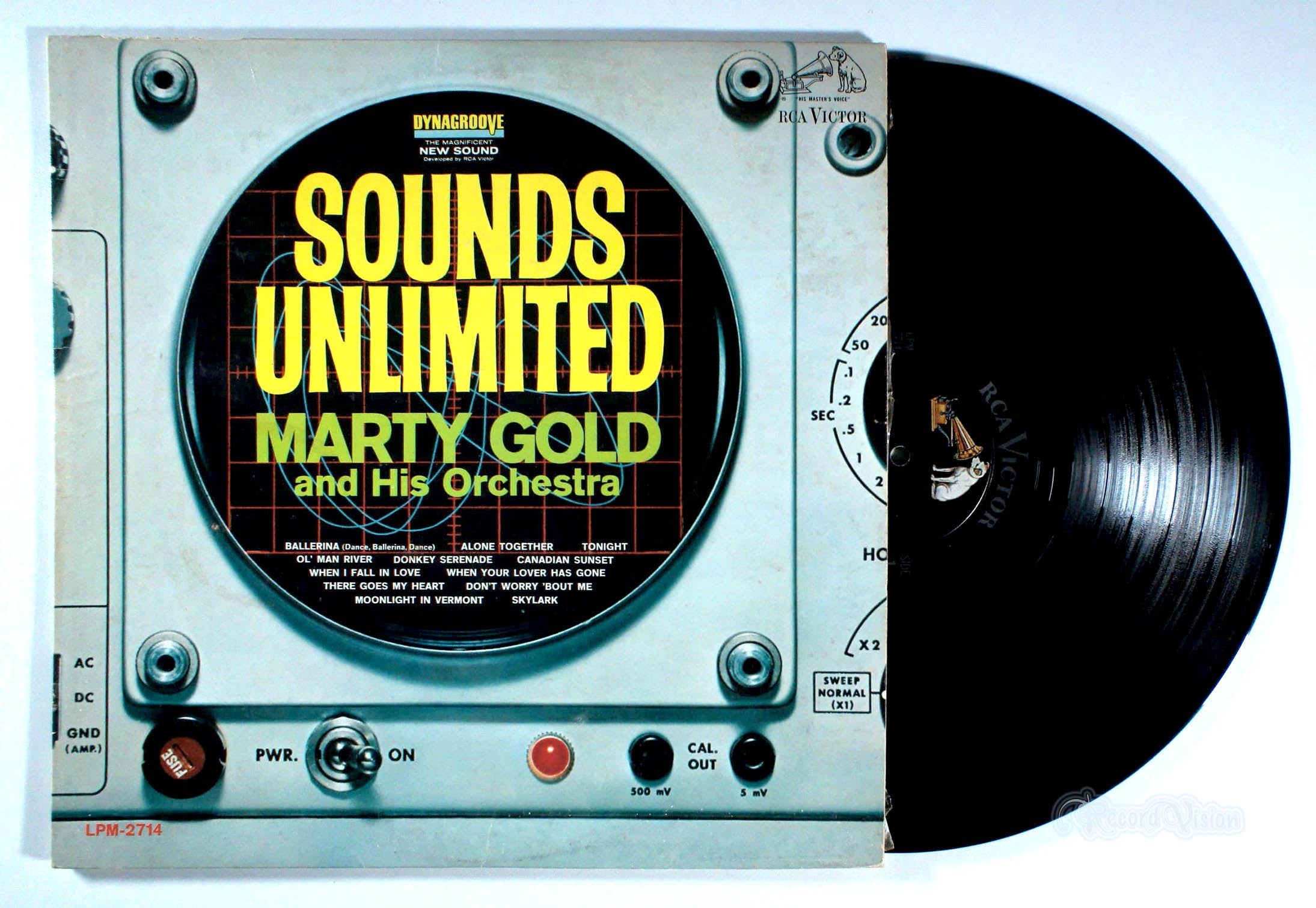 Marty Gold - Sounds Unlimited (front cover) Vinyl