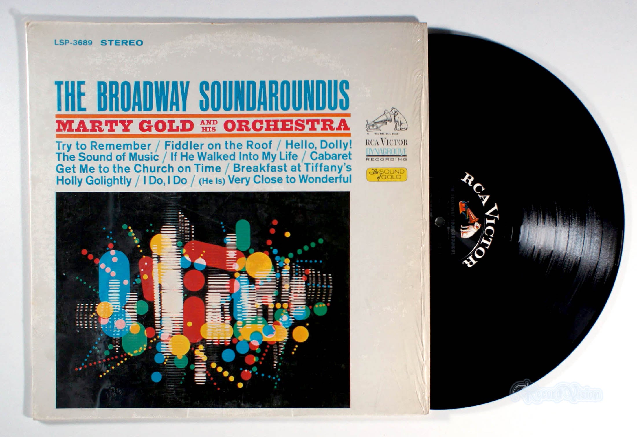 Marty Gold - The Broadway SoundAroundUs (front cover) Vinyl