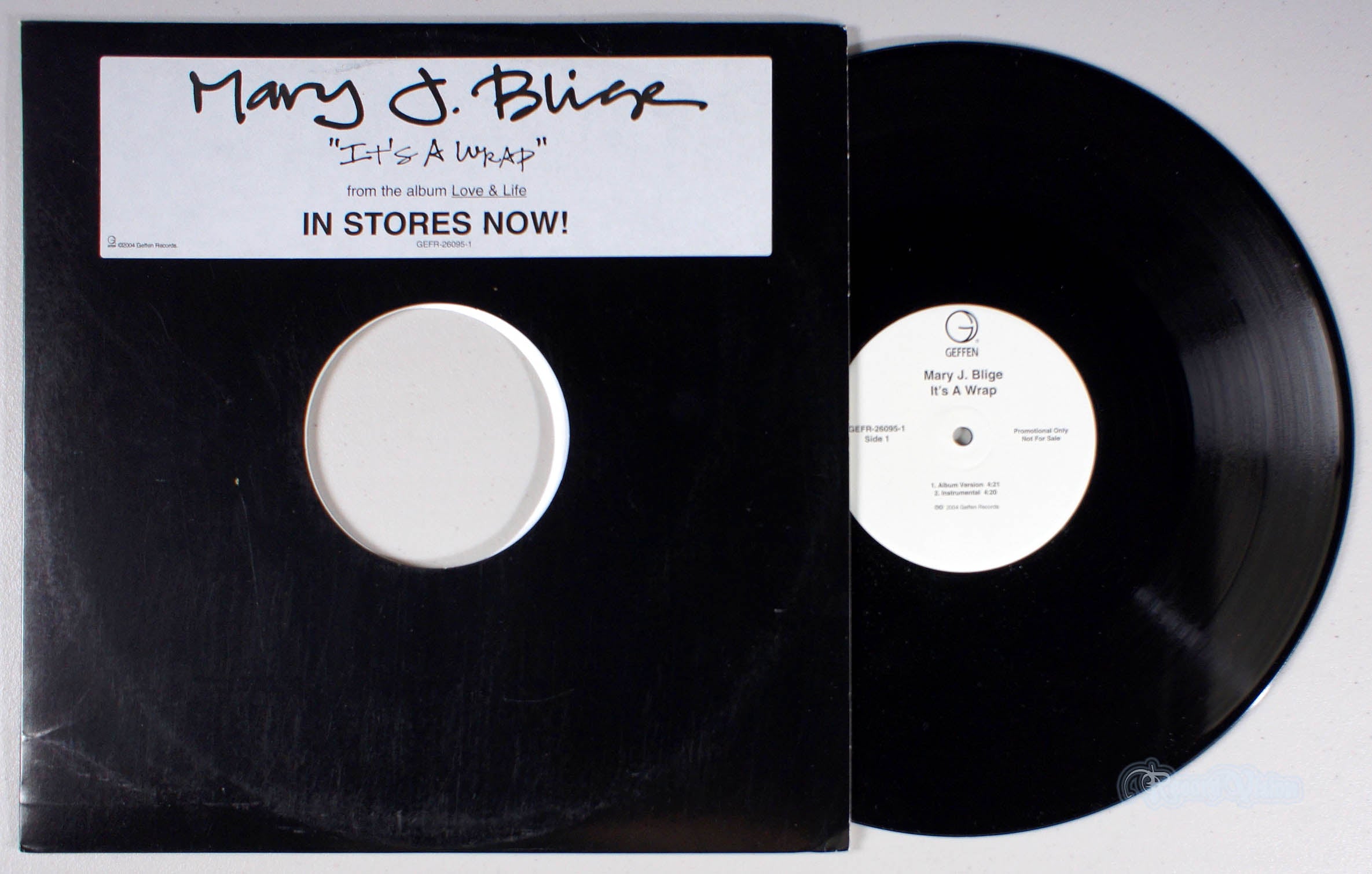 Mary J. Blige - It's a Wrap (front cover) Vinyl