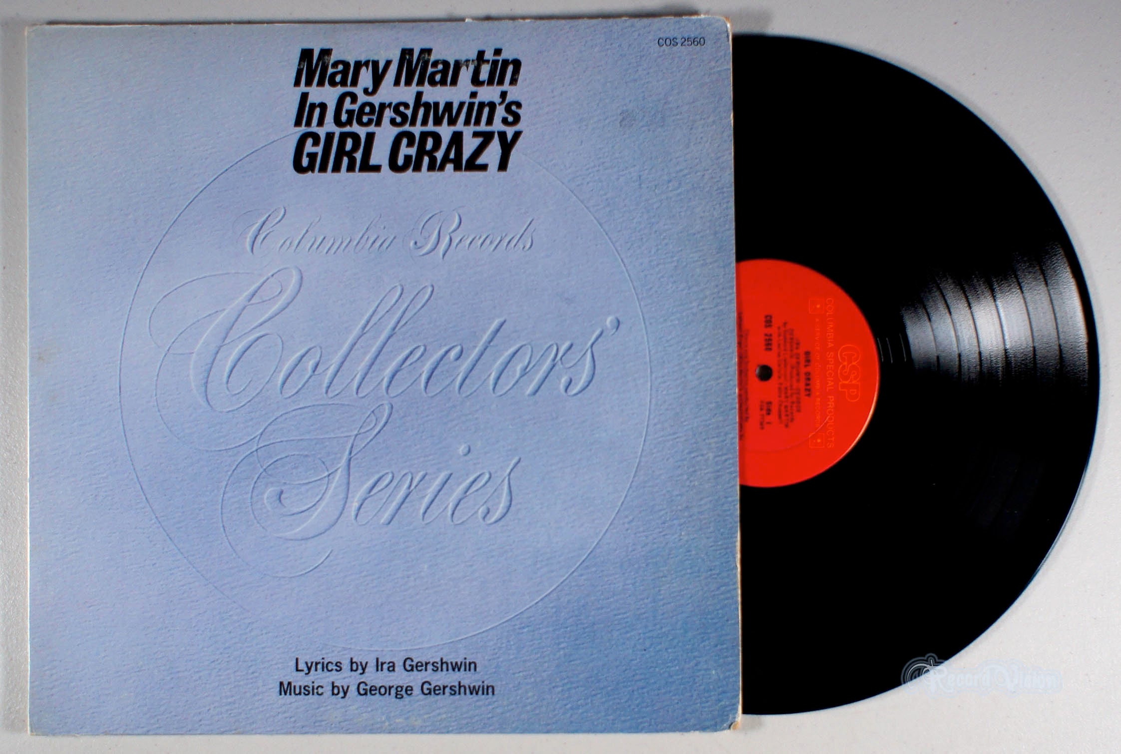 Mary Martin - In Gershwin's Girl Crazy (front cover) Vinyl
