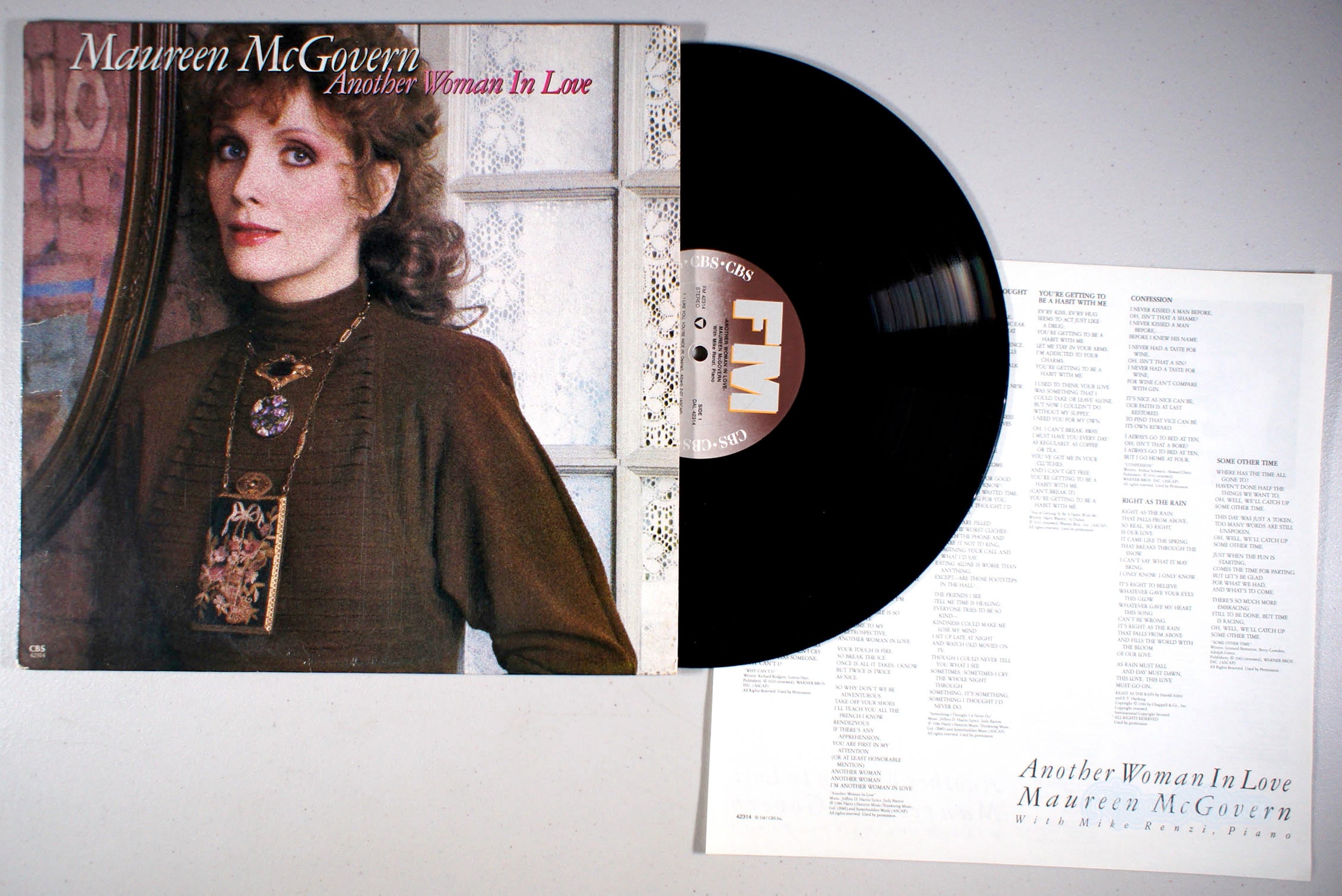 Maureen McGovern - Another Woman in Love (front cover) Vinyl