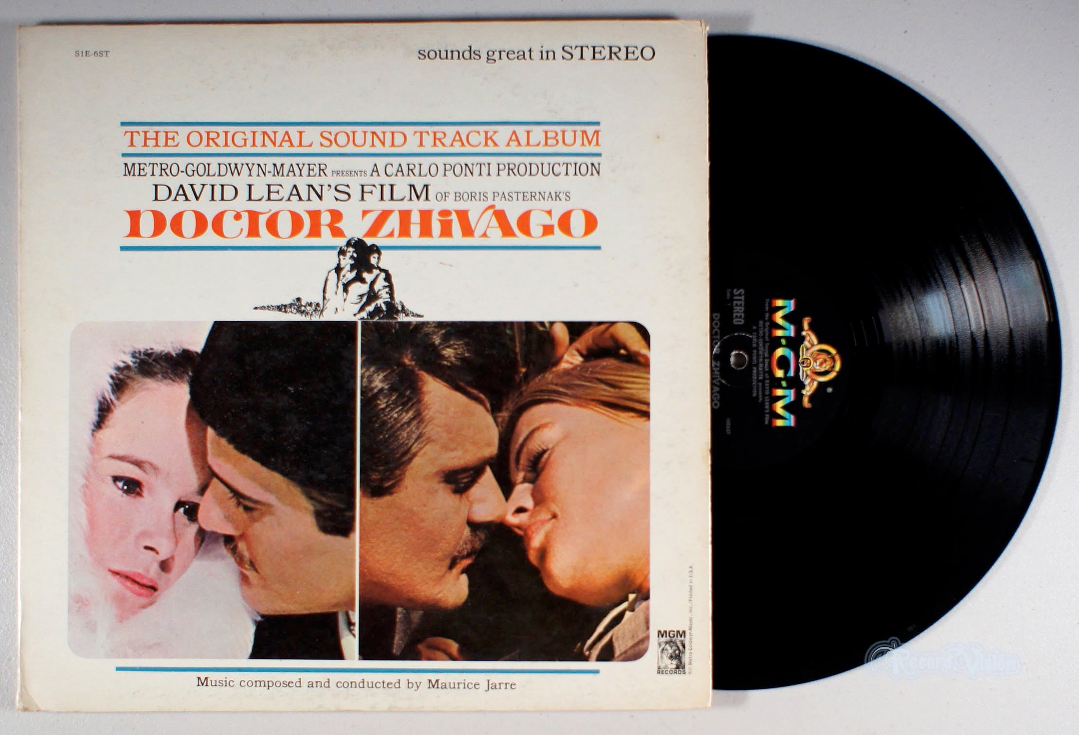 Maurice Jarre - Doctor Zhivago (front cover) Vinyl