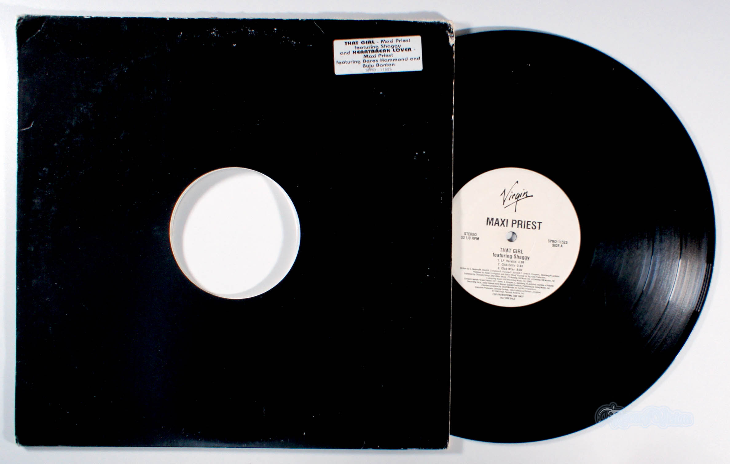 Maxi Priest - That Girl (12" Single) (front cover) Vinyl