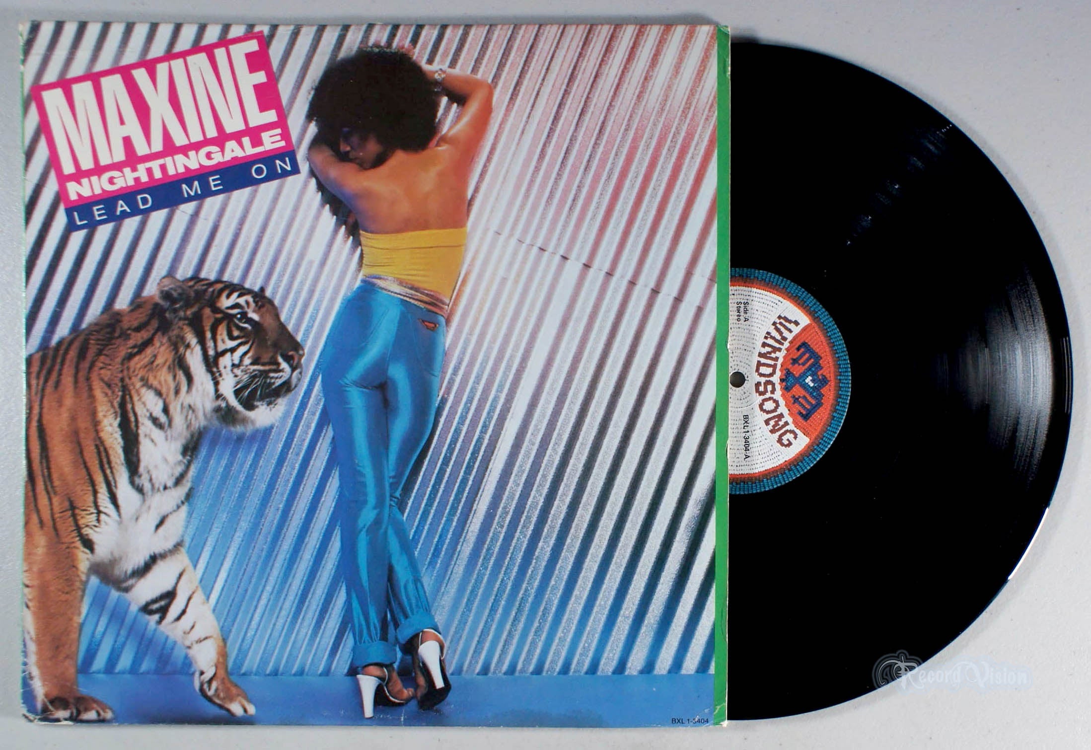 Maxine Nightingale - Lead Me On (front cover) Vinyl