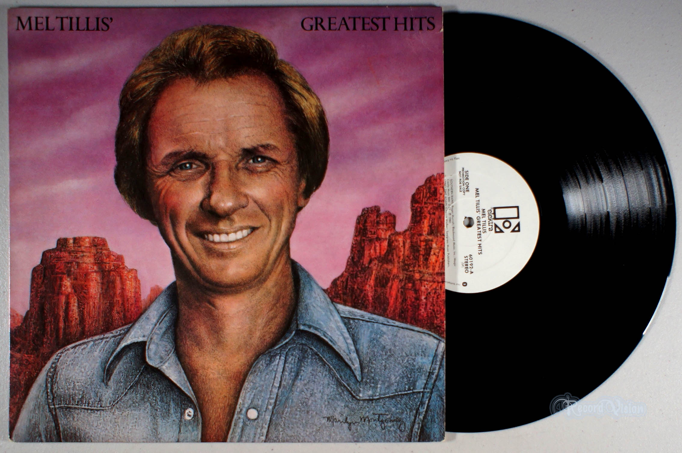 Mel Tillis - Greatest Hits (front cover) Vinyl