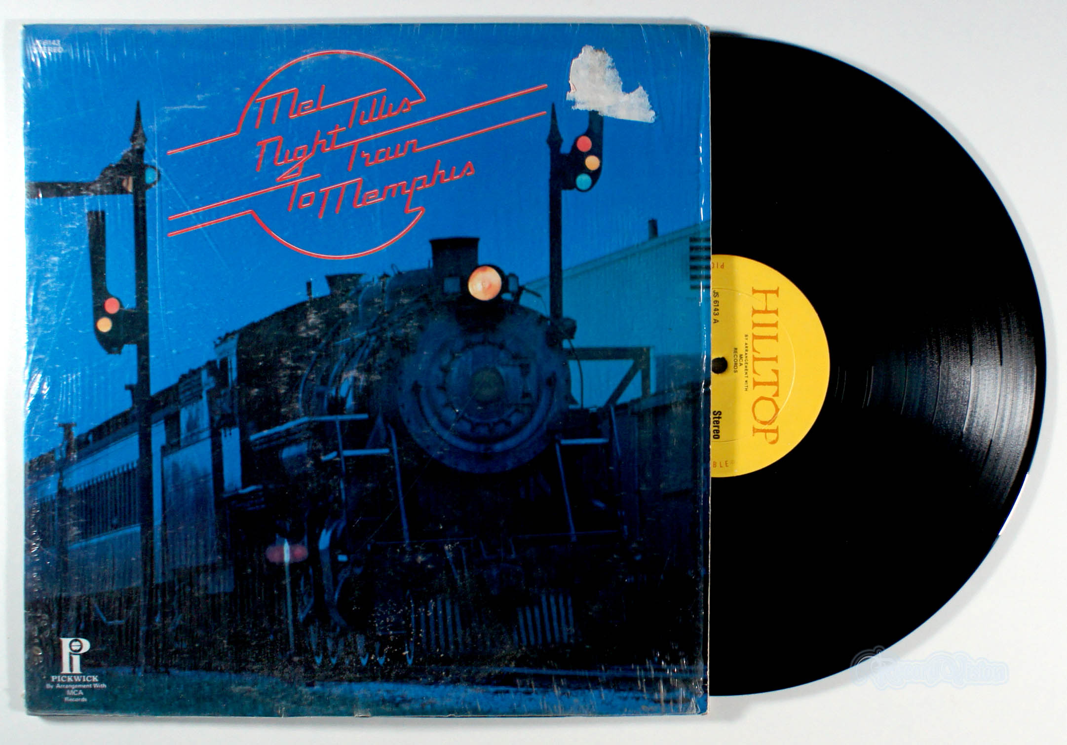 Mel Tillis - Night Train to Memphis (front cover) Vinyl