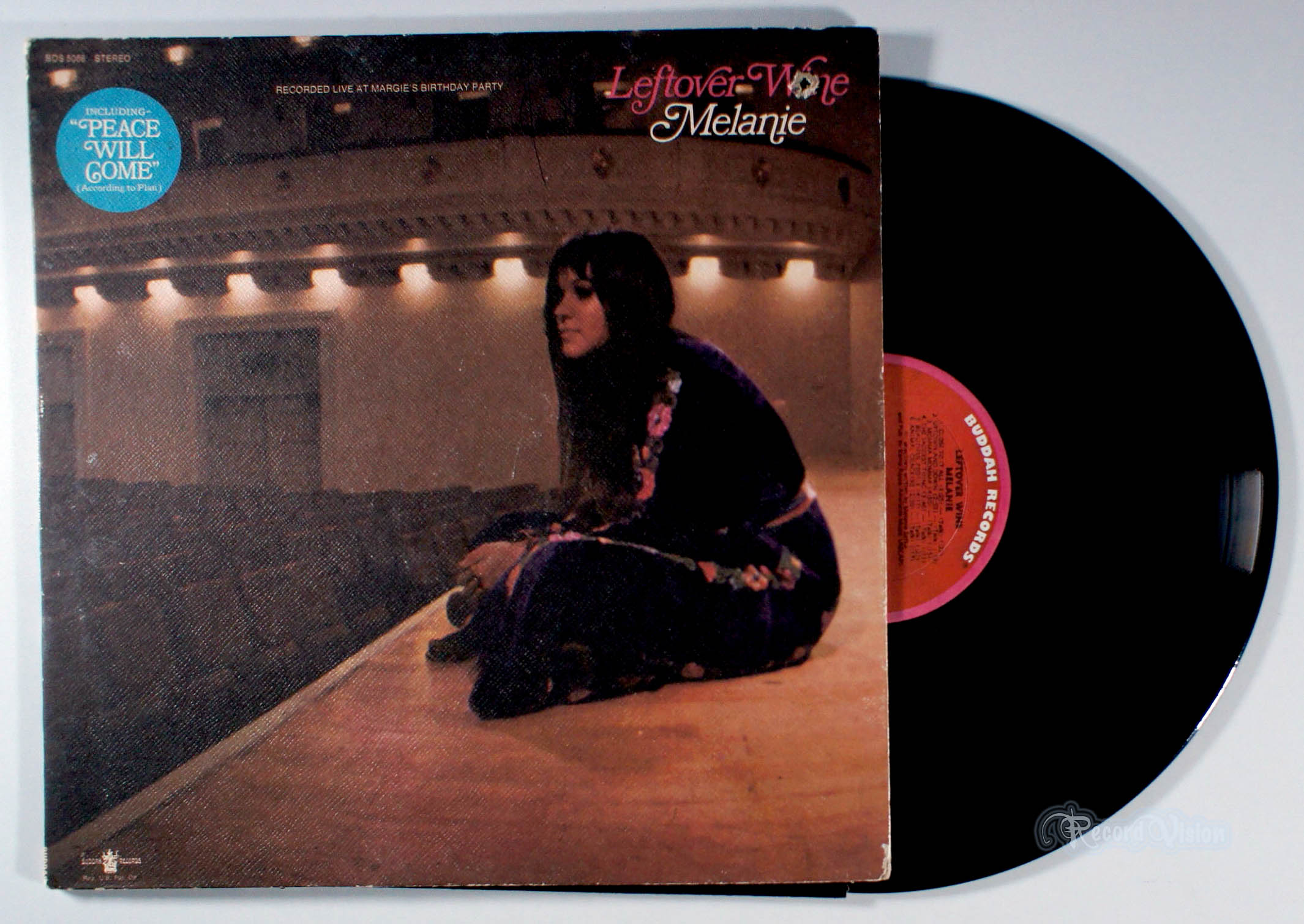 Melanie - Leftover Wine (front cover) Vinyl