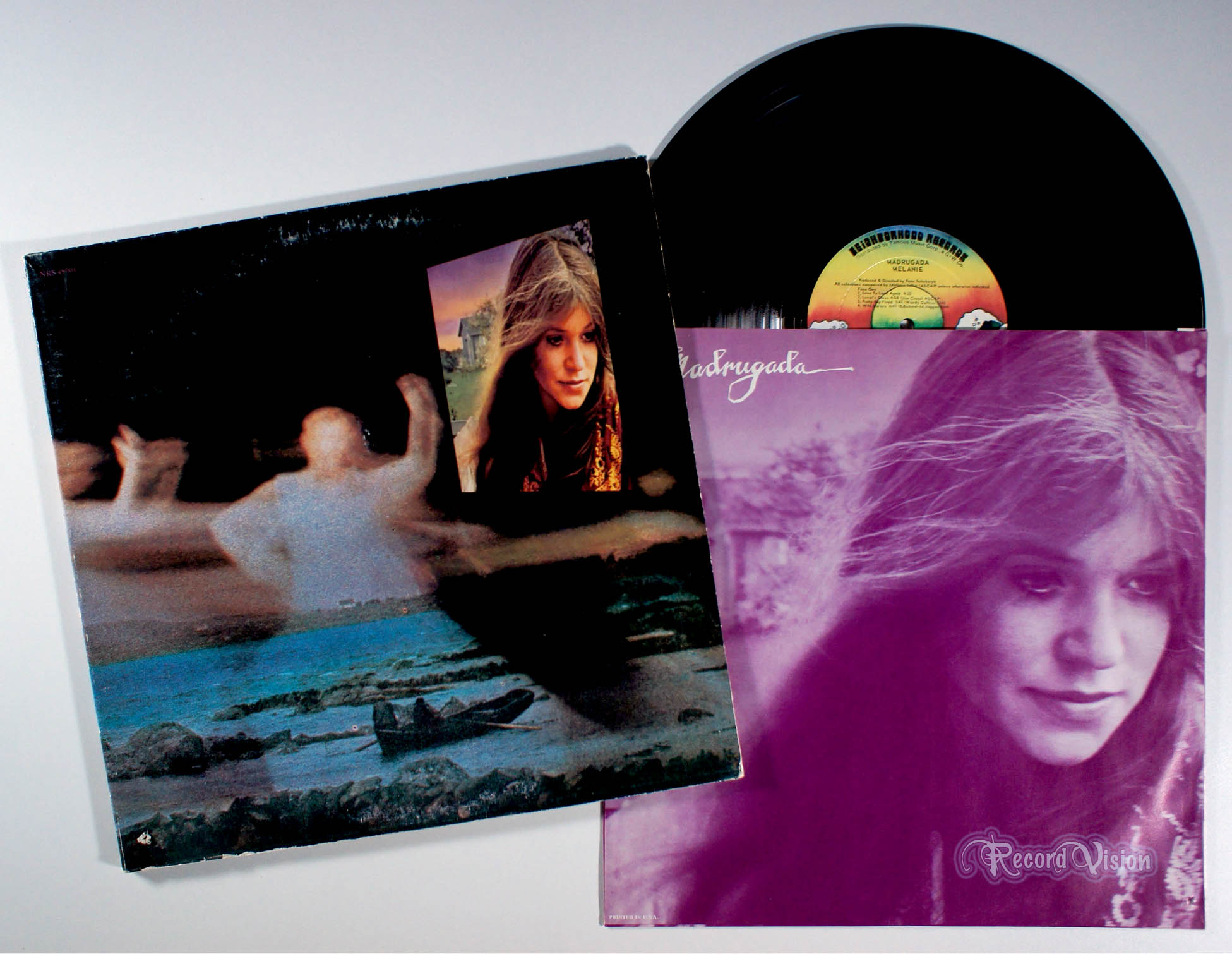 Melanie - Madrugada (front cover) Vinyl