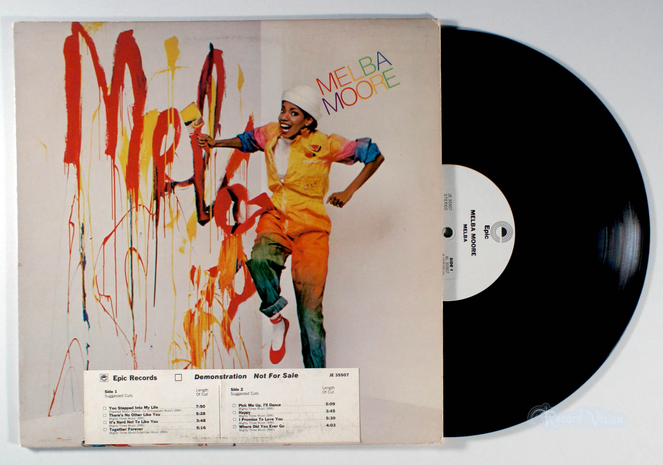Melba Moore - Melba (front cover) Vinyl