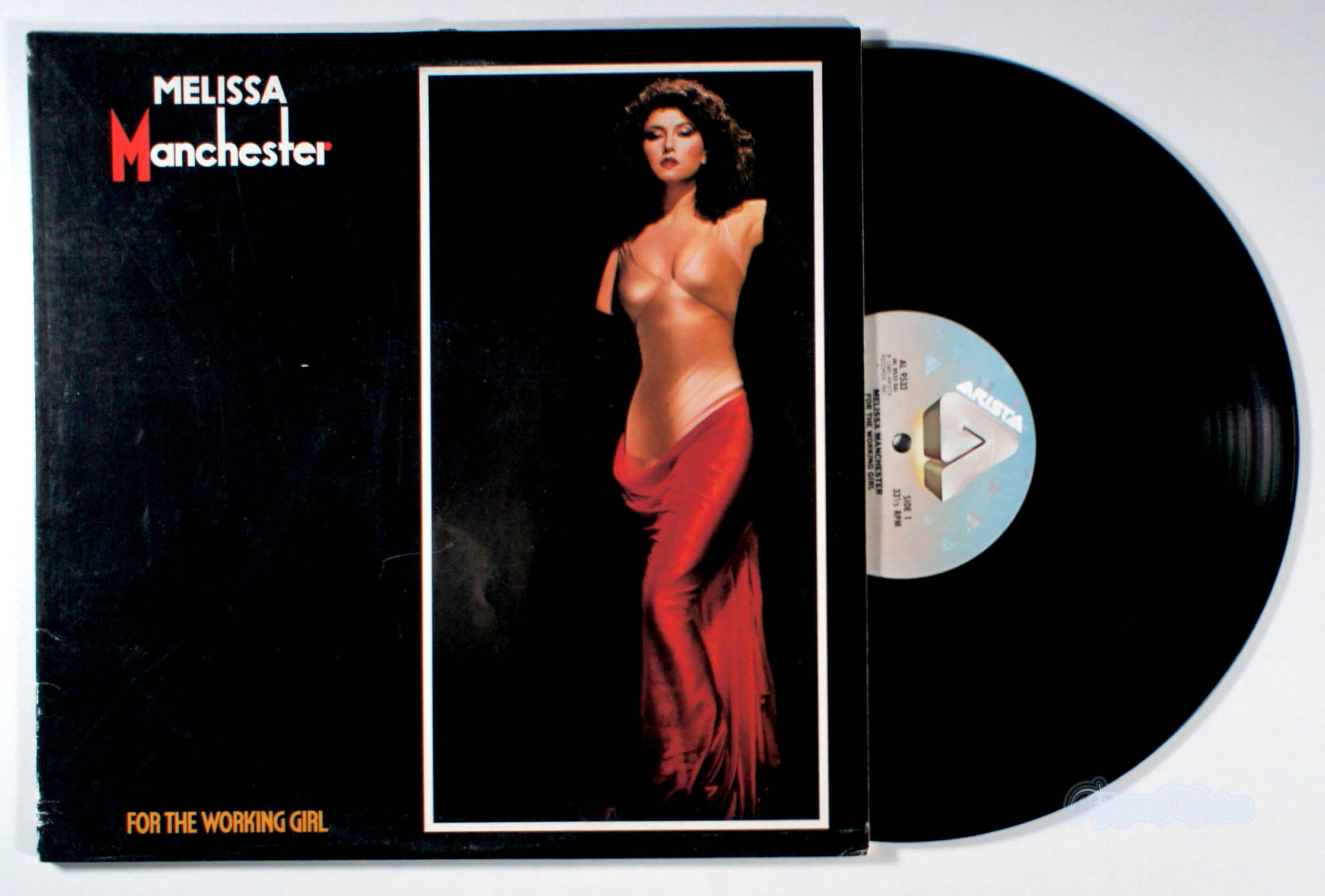 Melissa Manchester - For the Working Girl (front cover) Vinyl