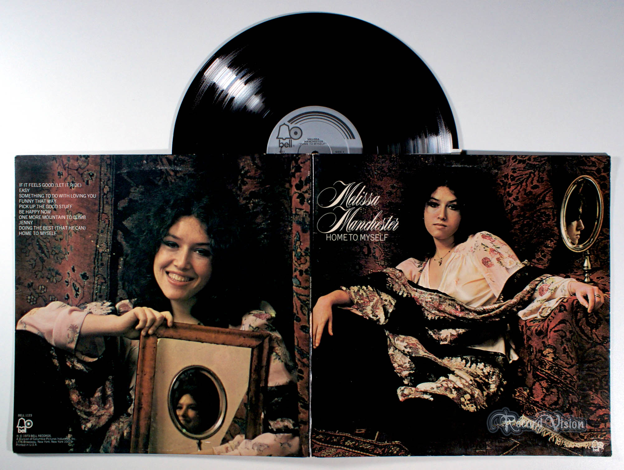 Melissa Manchester - Home to Myself (front cover) Vinyl