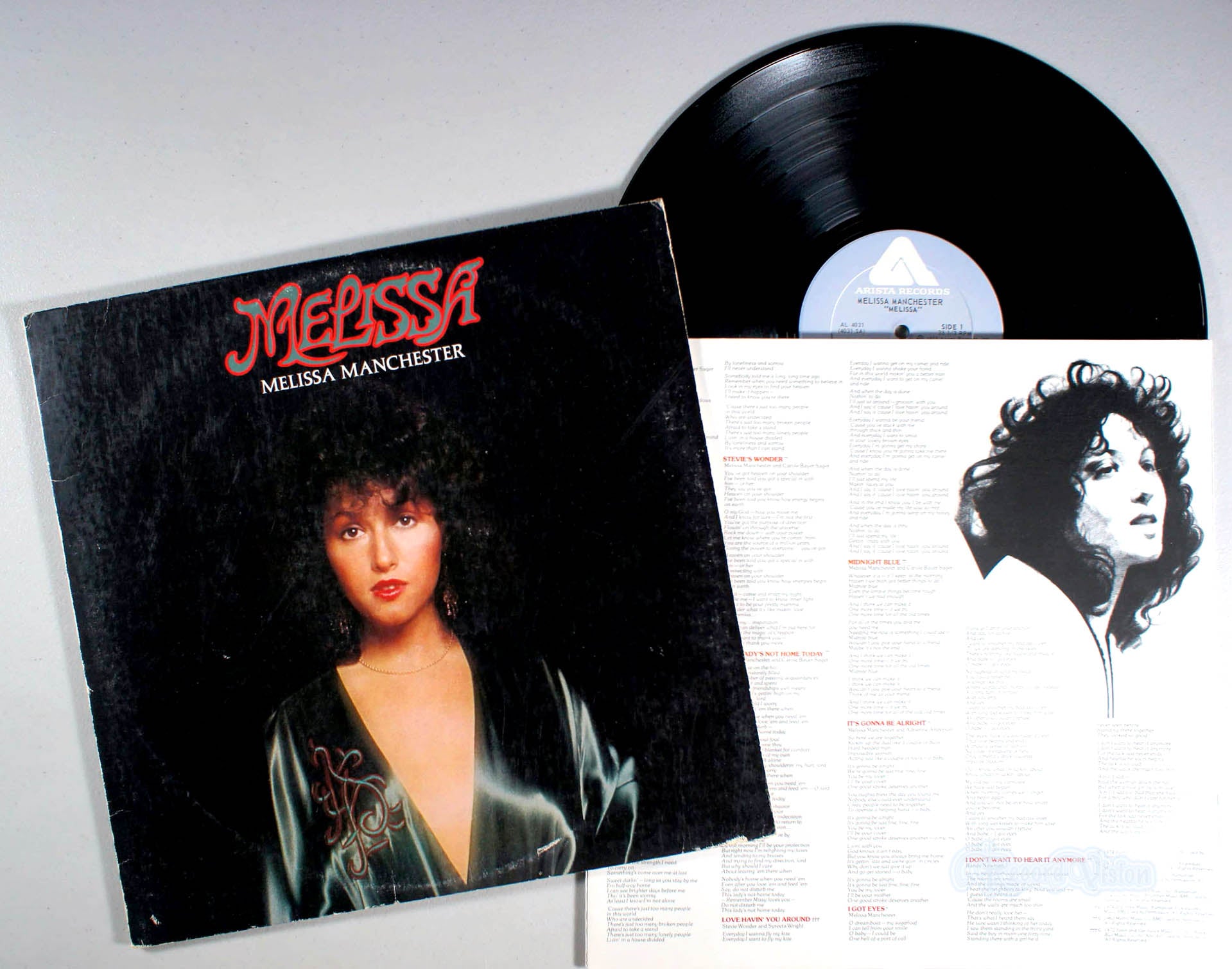 Melissa Manchester - Melissa (front cover) Vinyl