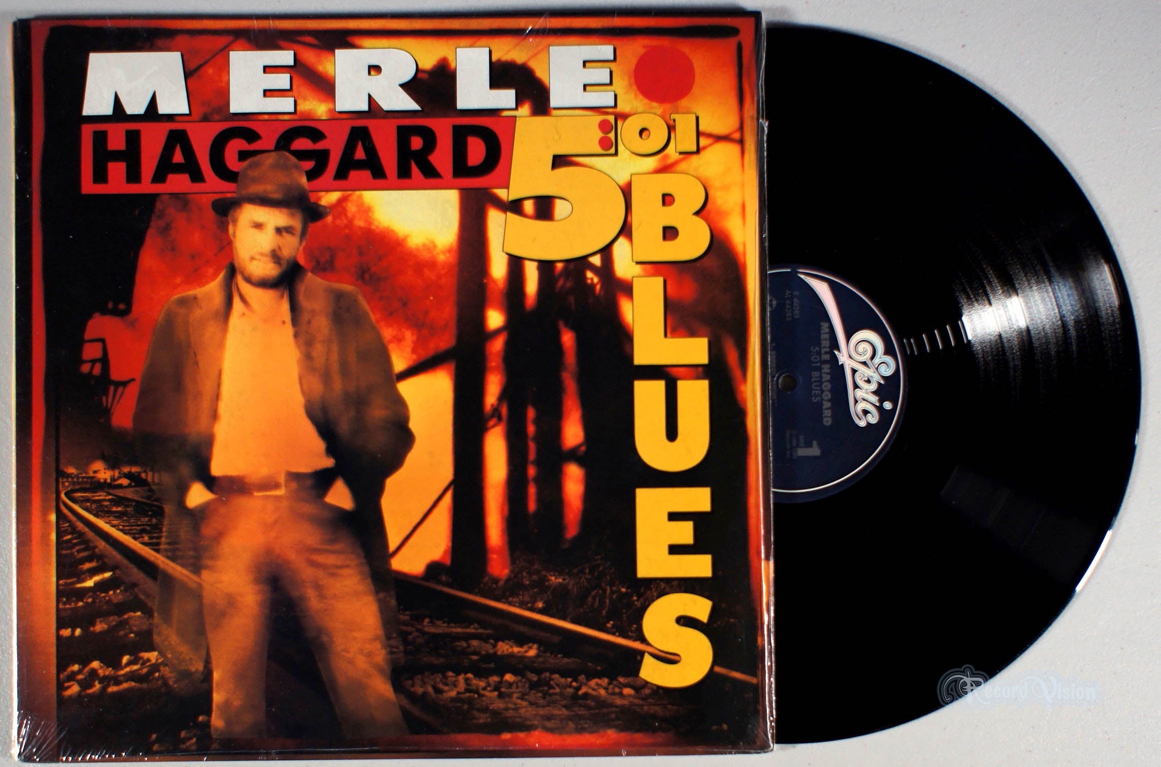 Merle Haggard - 5:01 Blues (front cover) Vinyl