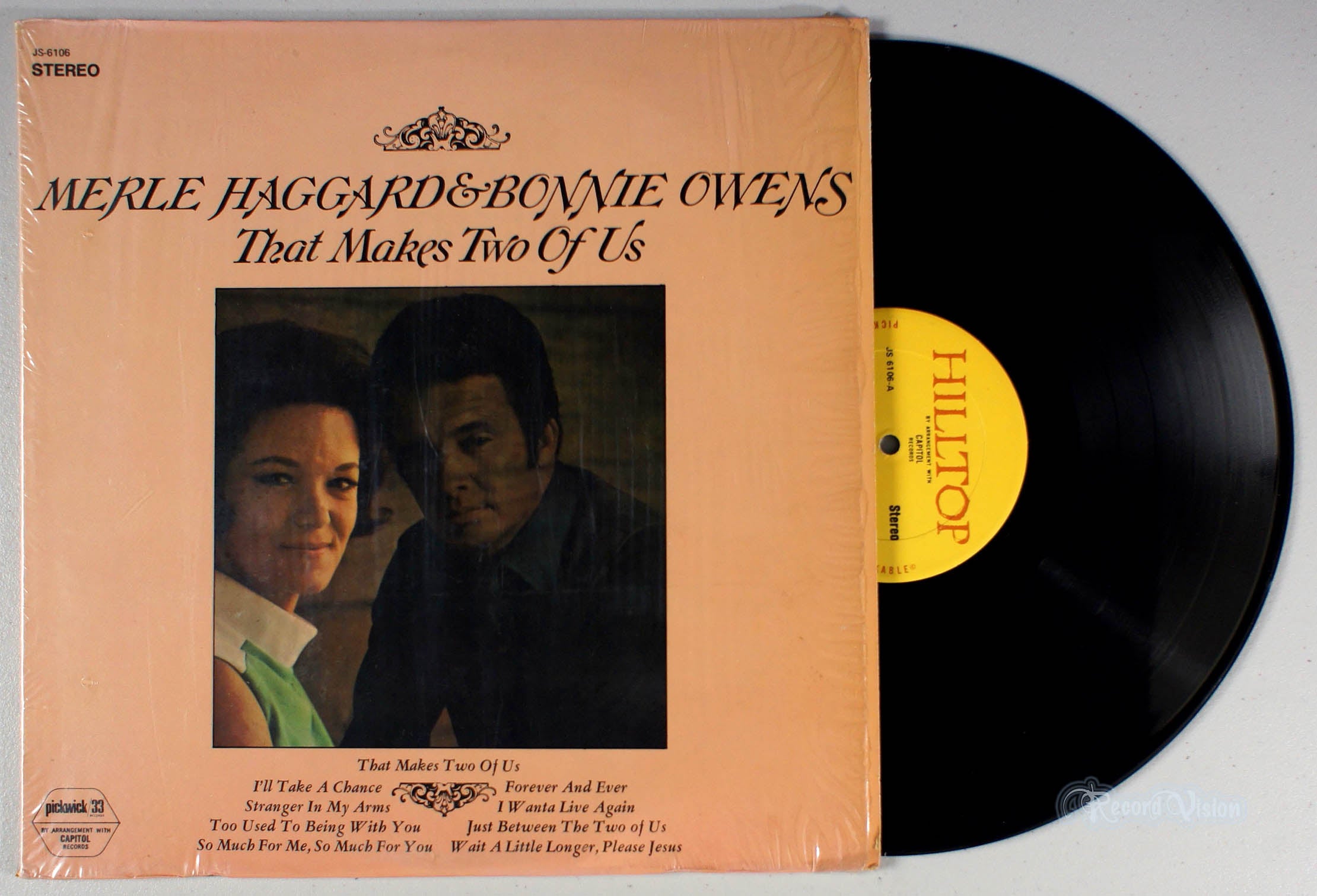 Merle Haggard - That Makes Two of Us (front cover) Vinyl