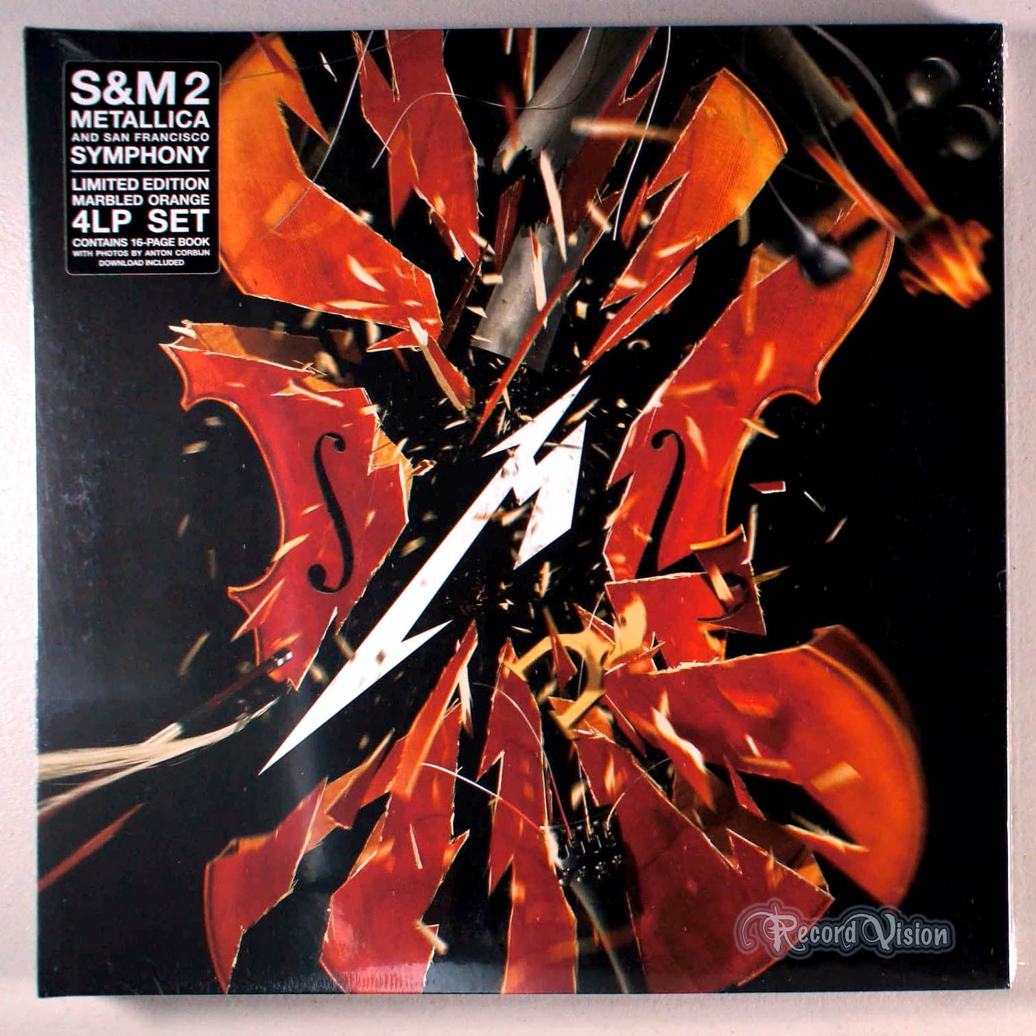Metallica - S&M 2 (Limited Edition Orange) (front cover) Vinyl