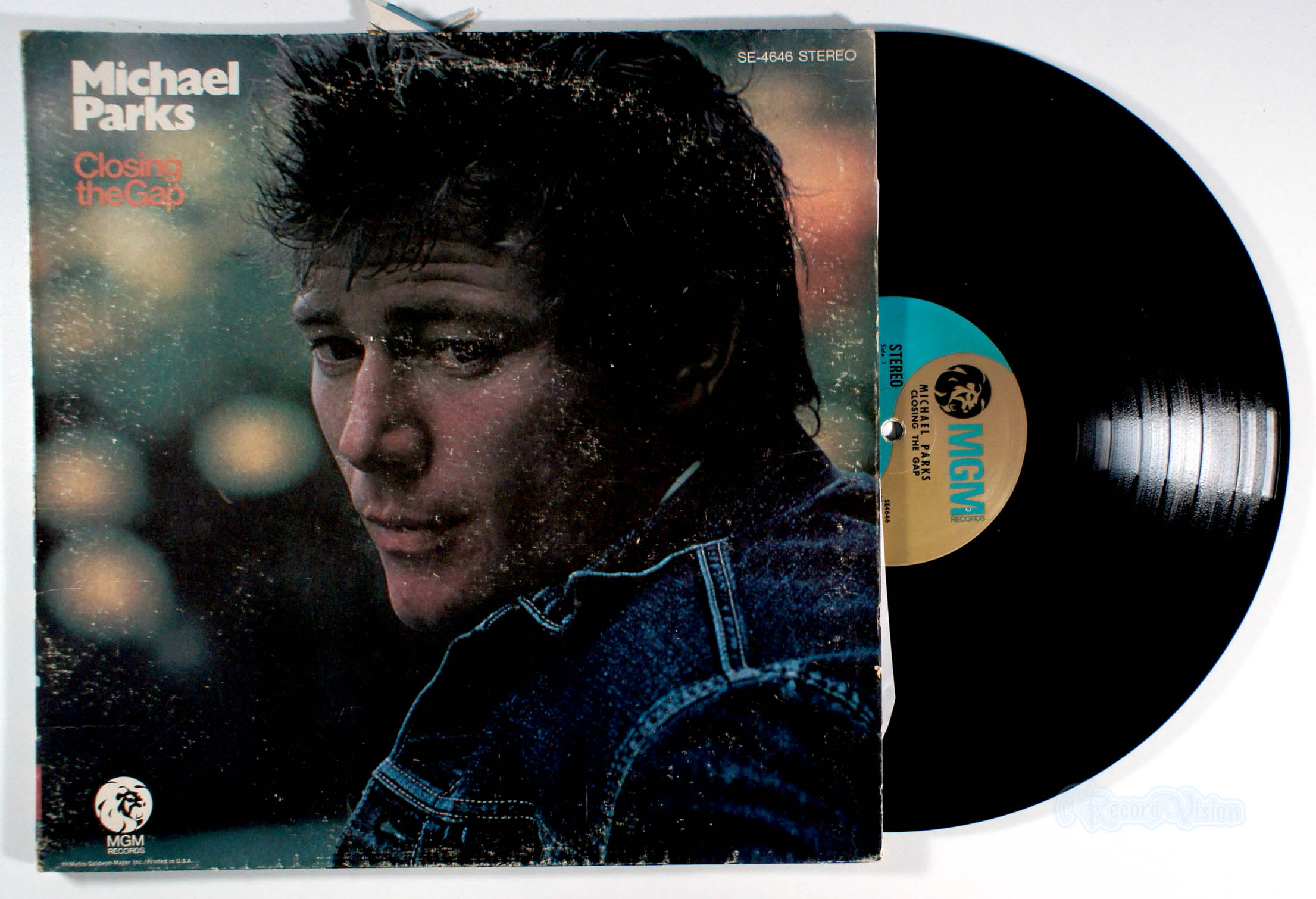 Michael Parks - Closing The Gap (front cover) Vinyl