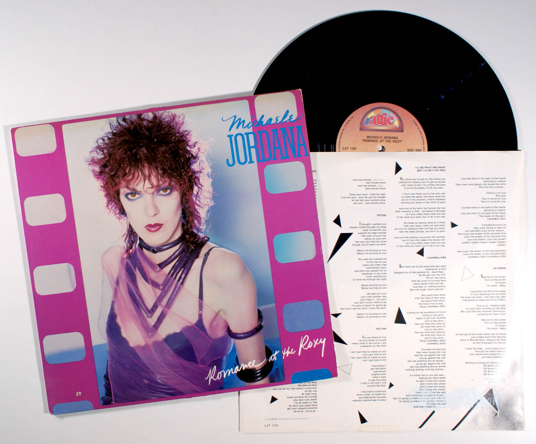 Michaele Jordana - Romance At The Roxy (front cover) Vinyl