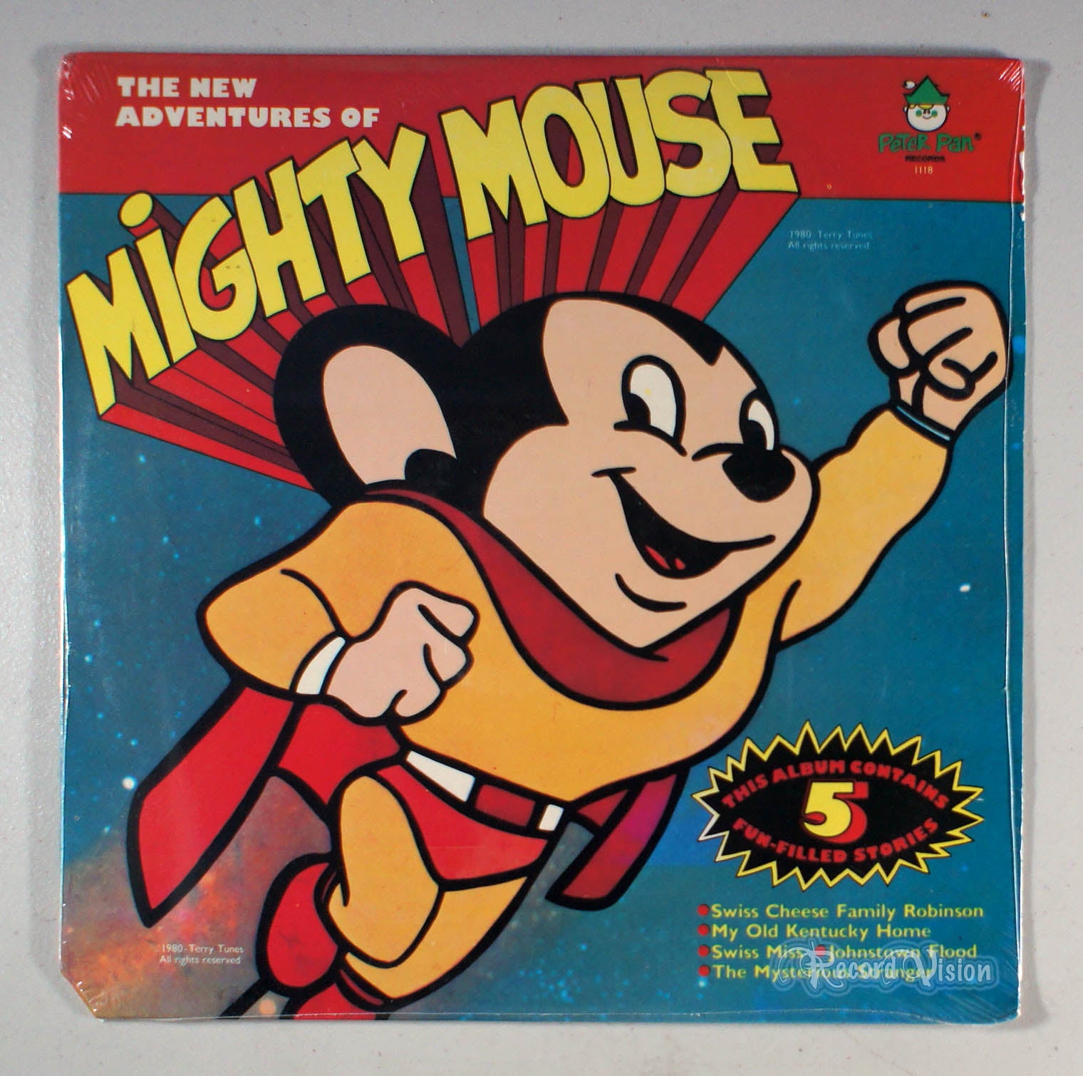 Mighty Mouse - Swiss Cheese Family Robinson (front cover) Vinyl