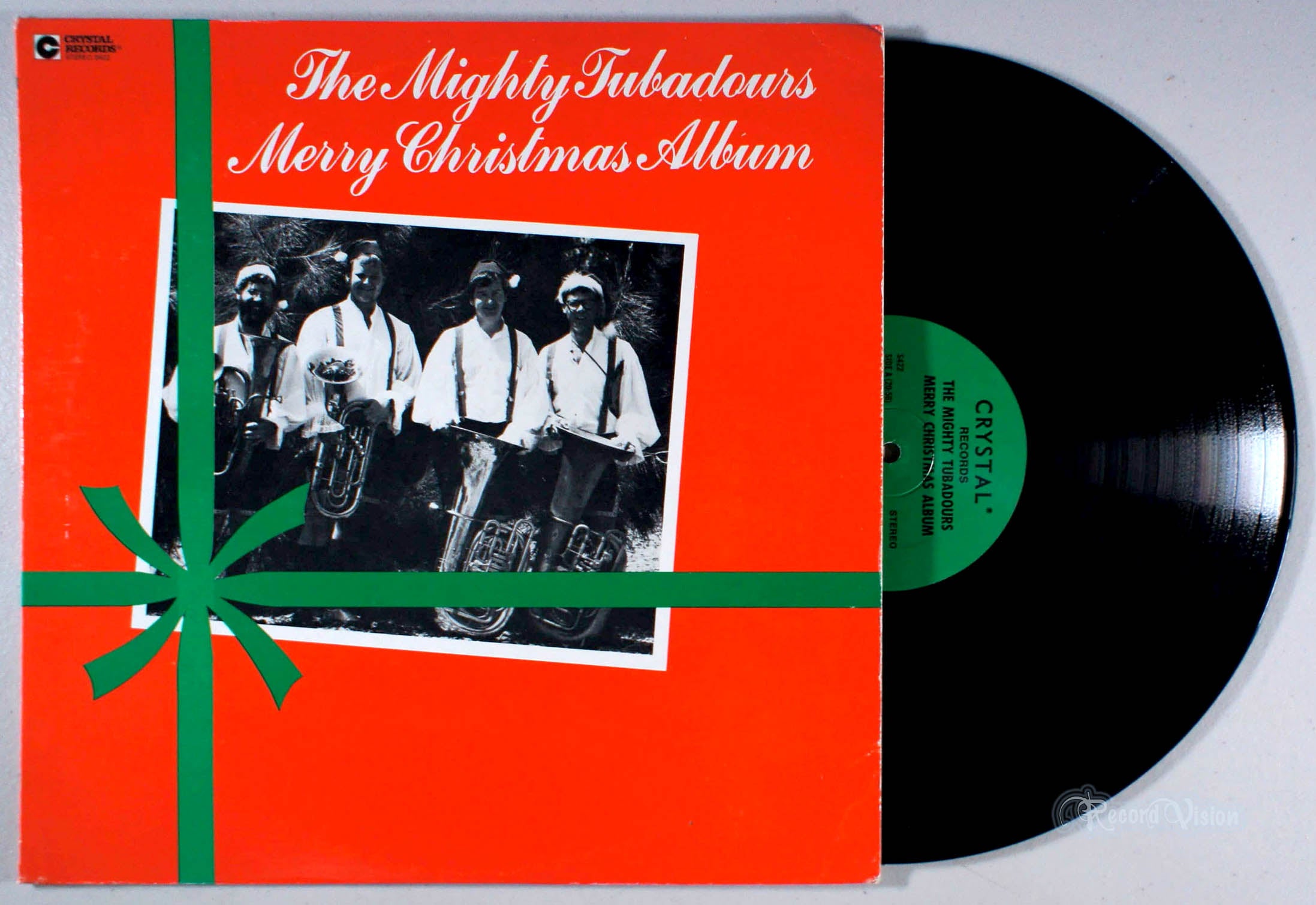 Mighty Trubadours - Merry Christmas Album (front cover) Vinyl