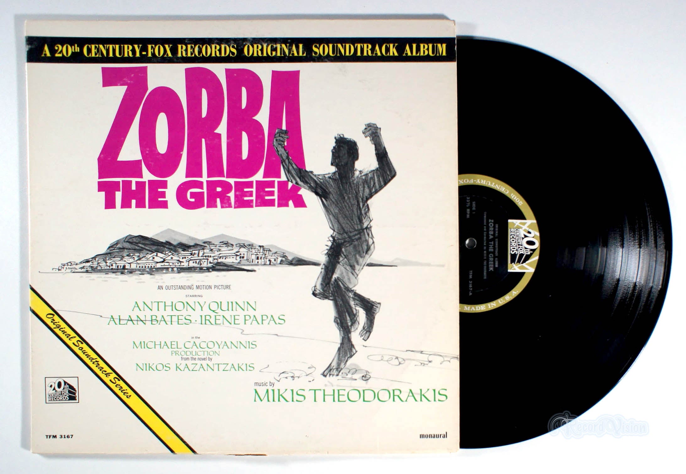Mikis Theodorakis - Zorba the Greek (front cover) Vinyl