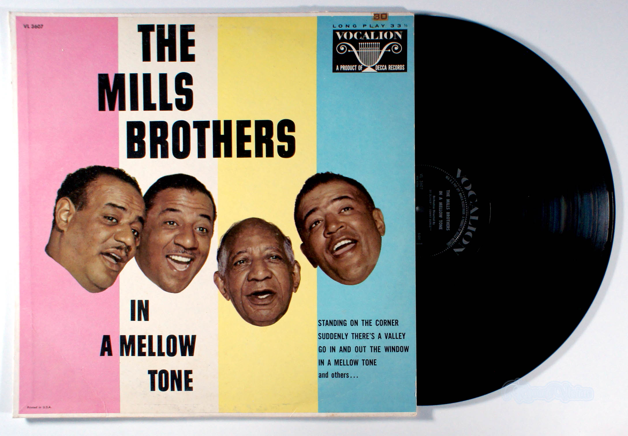 Mills Brothers - In a Mellow Tone (front cover) Vinyl