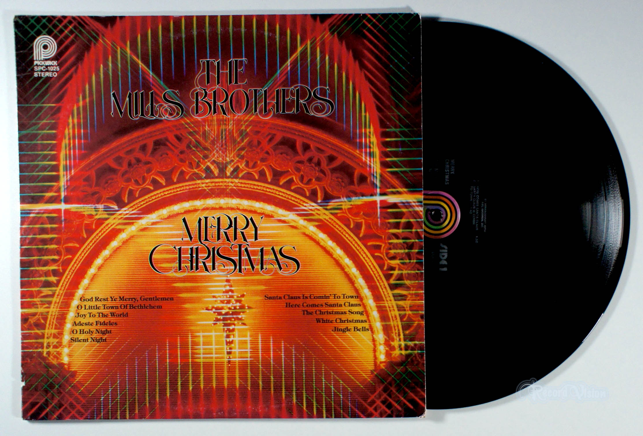 Mills Brothers - Merry Christmas (front cover) Vinyl