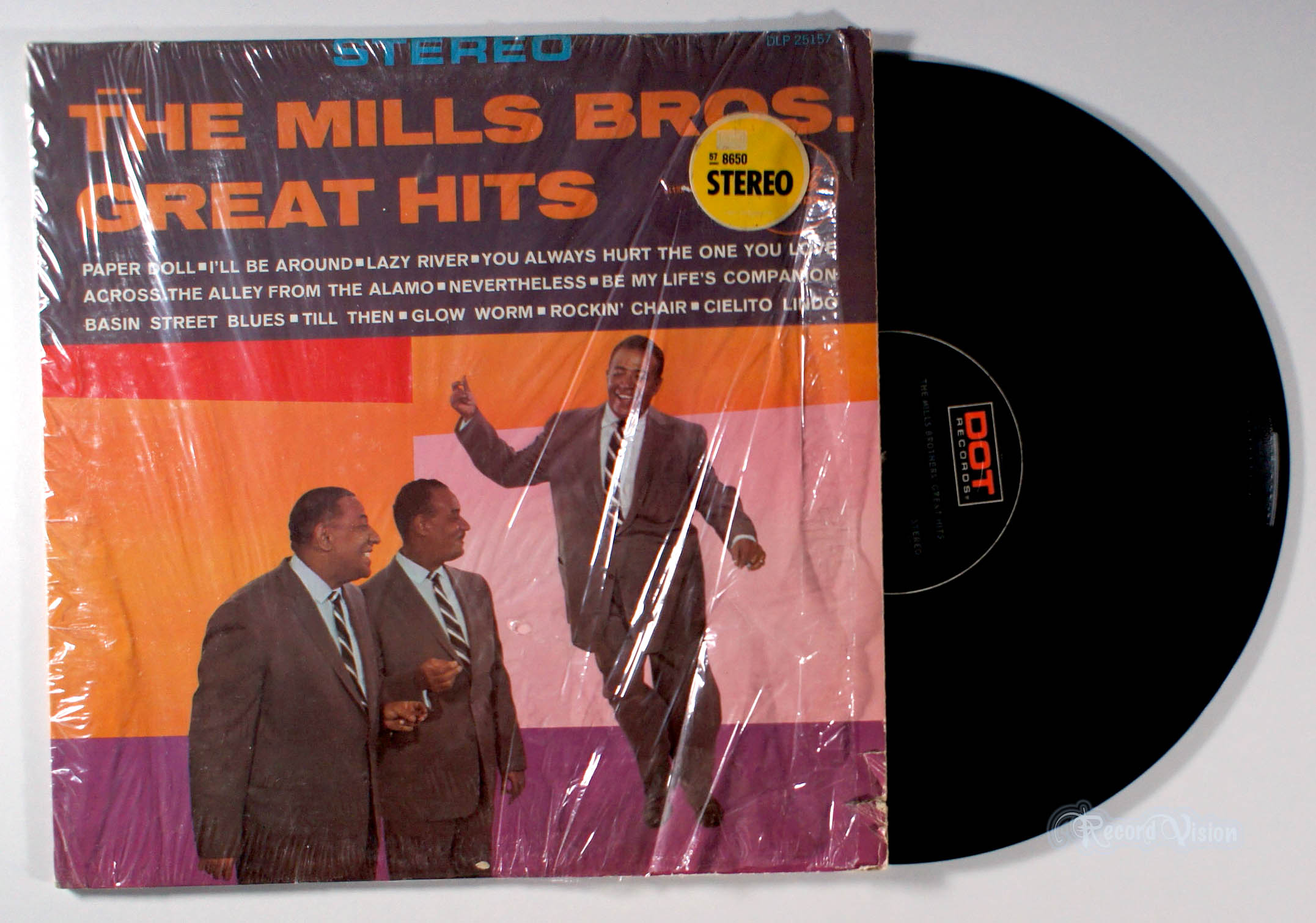 Mills Brothers - The Great Hits (front cover) Vinyl