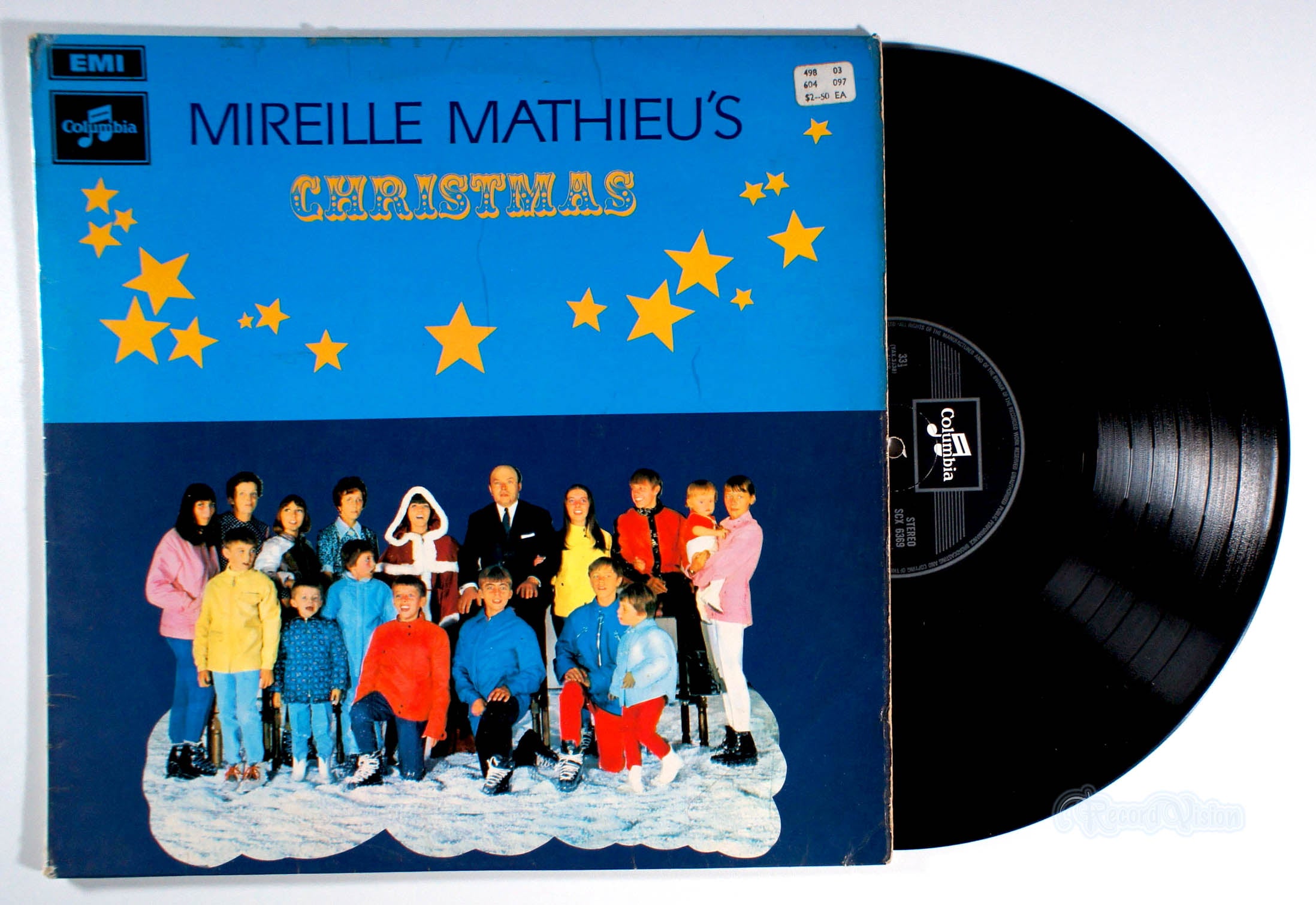Mireille Mathieu - Christmas (front cover) Vinyl