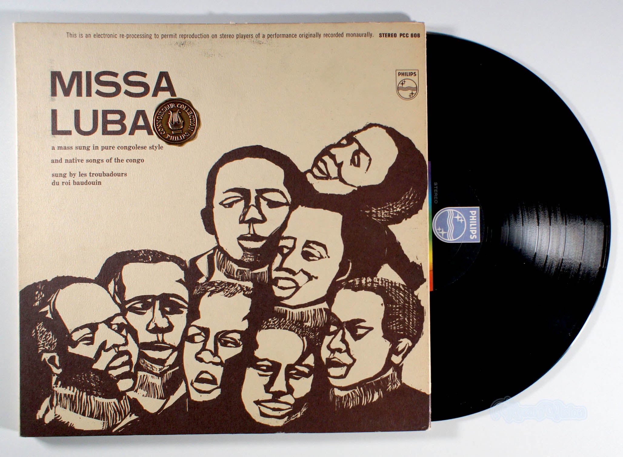 Missa Luba (front cover) Vinyl