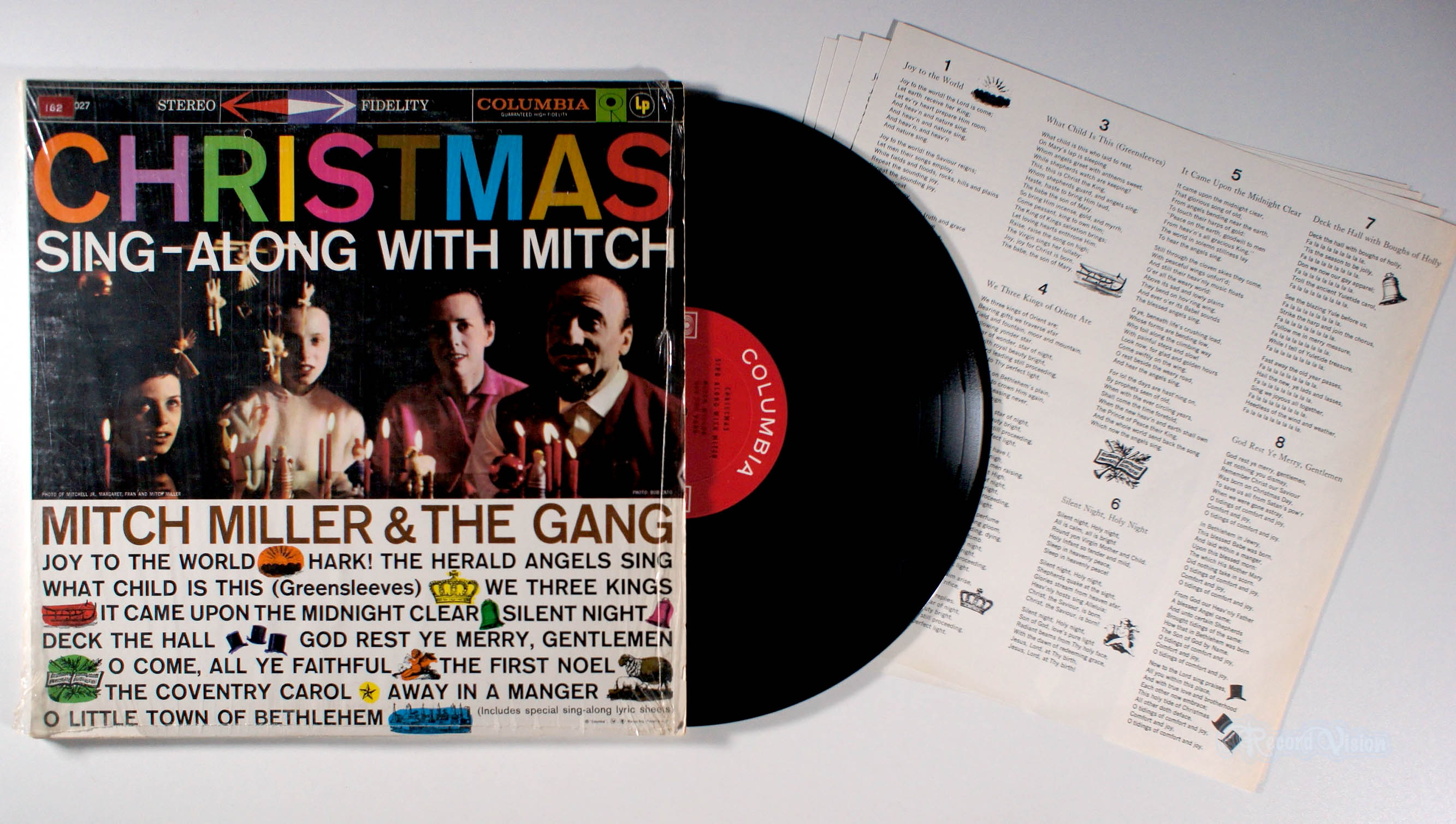 Mitch Miller - Christmas Sing-Along (Gate) (front cover) Vinyl