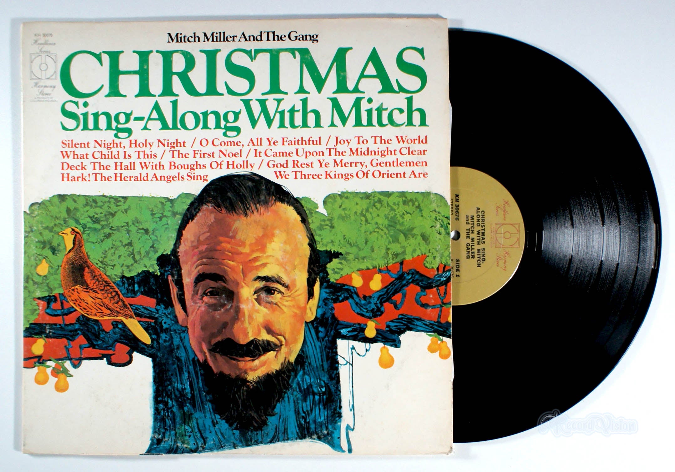 Mitch Miller - Christmas Sing-Along With (front cover) Vinyl