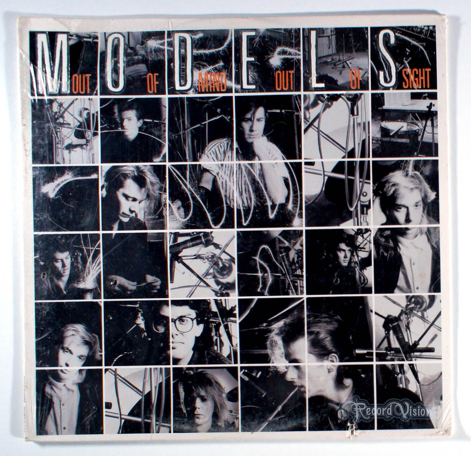 Models - Out of Mind Out of Sight (front cover) Vinyl