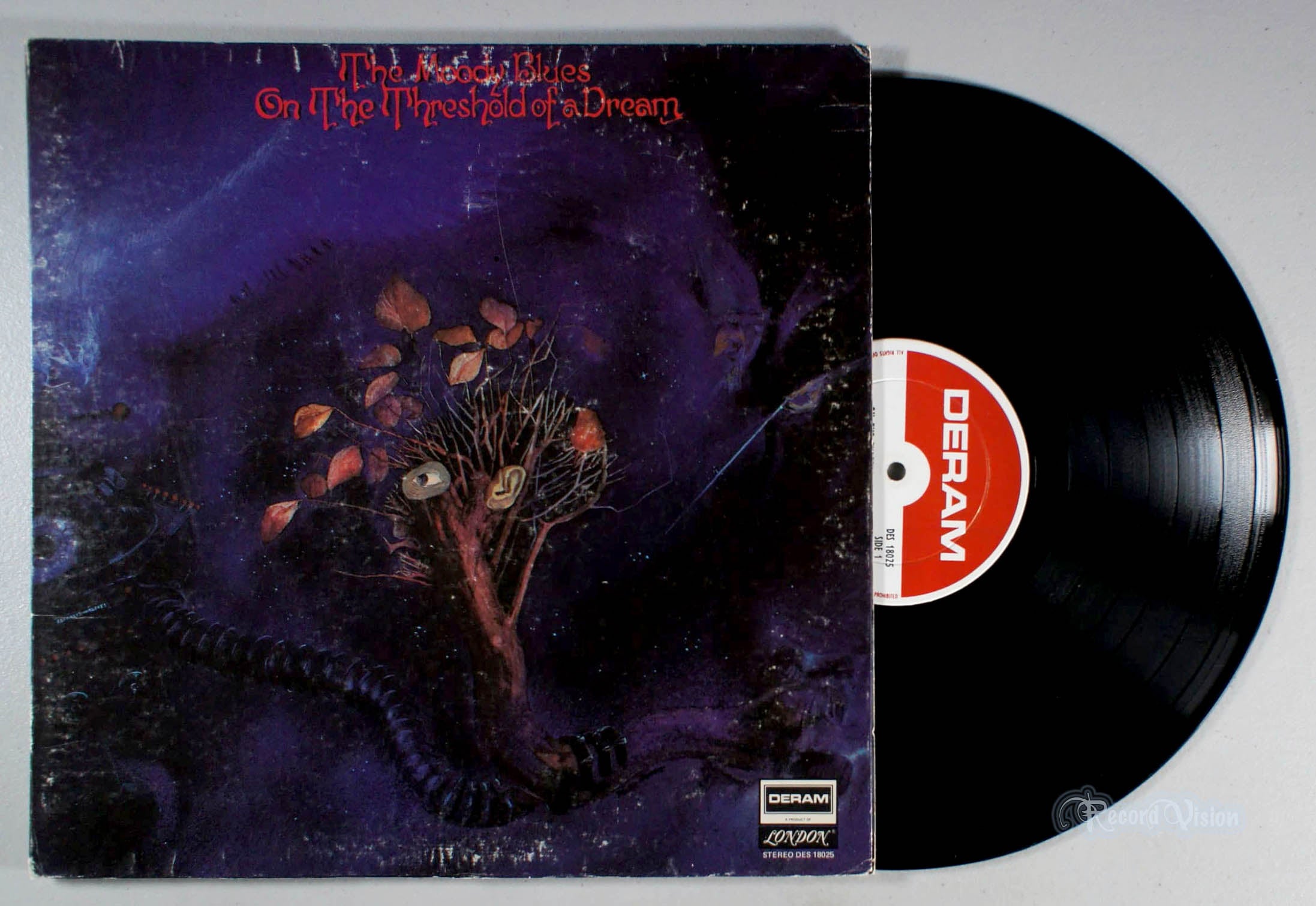 Moody Blues - On the Threshold of a Dream (front cover) Vinyl