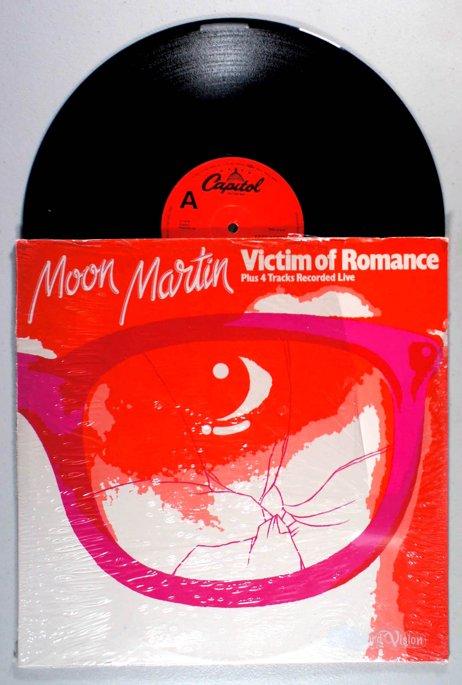 Moon Martin - Victim of Romance (front cover) Vinyl