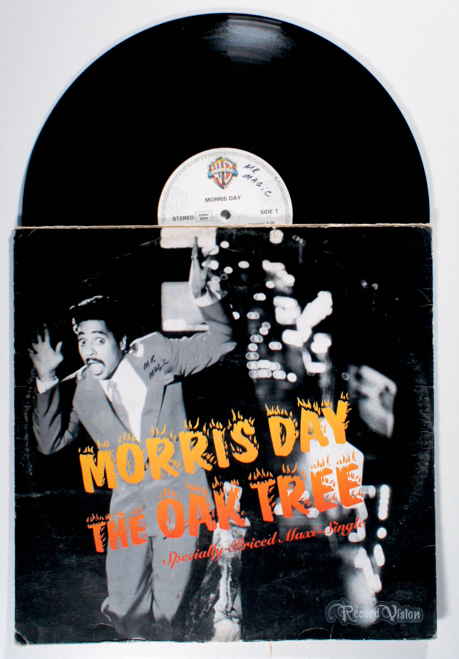 Morris Day - The Oak Tree (12" Single) (front cover) Vinyl
