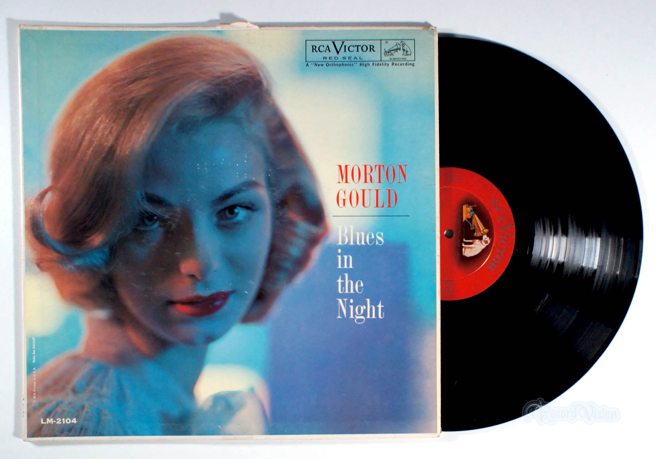 Morton Gould - Blues in the Night (front cover) Vinyl