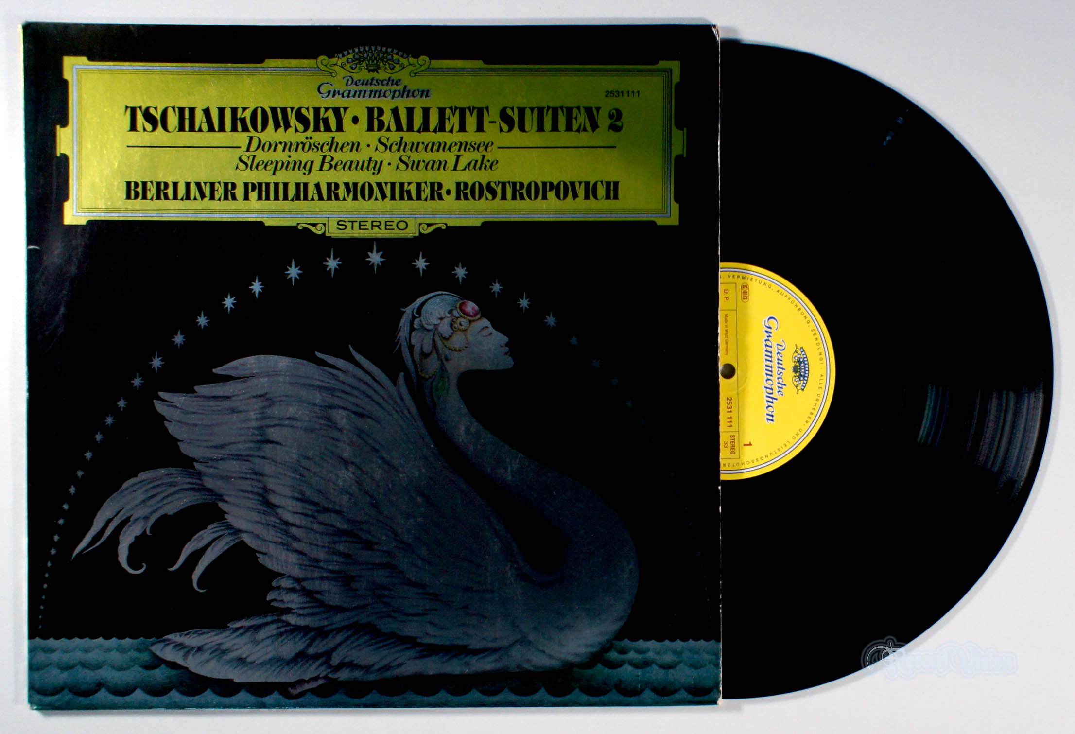 Mstislav Rostropovich - Tchaikovsky: Ballett-Suiten 2 (front cover) Vinyl