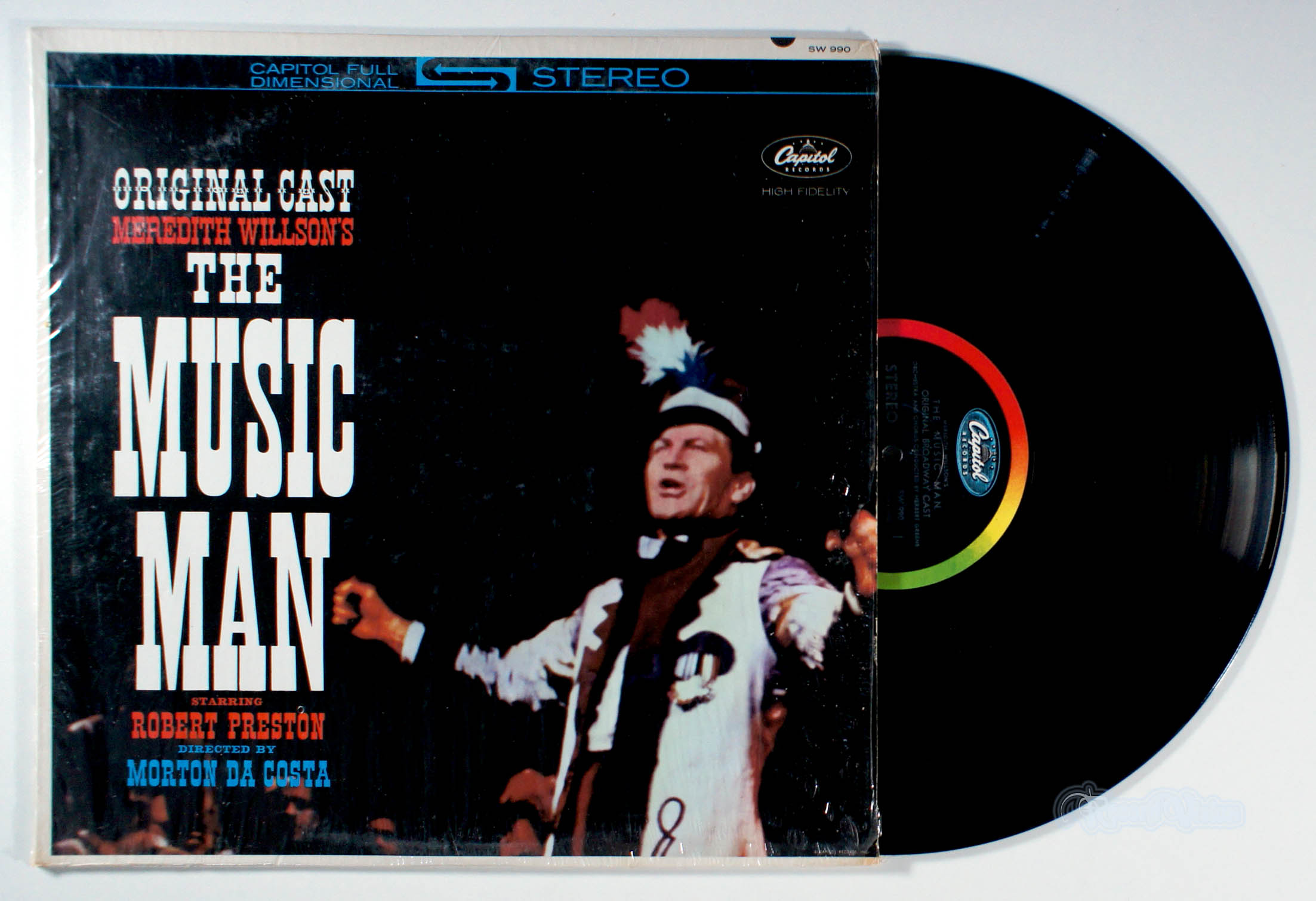 Music Man: Original Cast (front cover) Vinyl