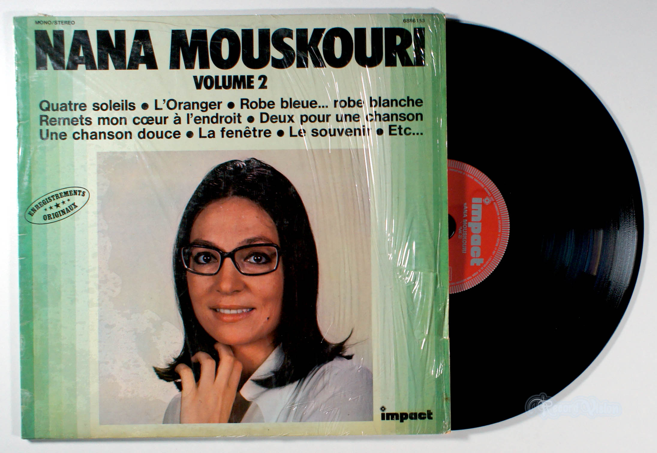 Nana Mouskouri - Volume 2 (front cover) Vinyl