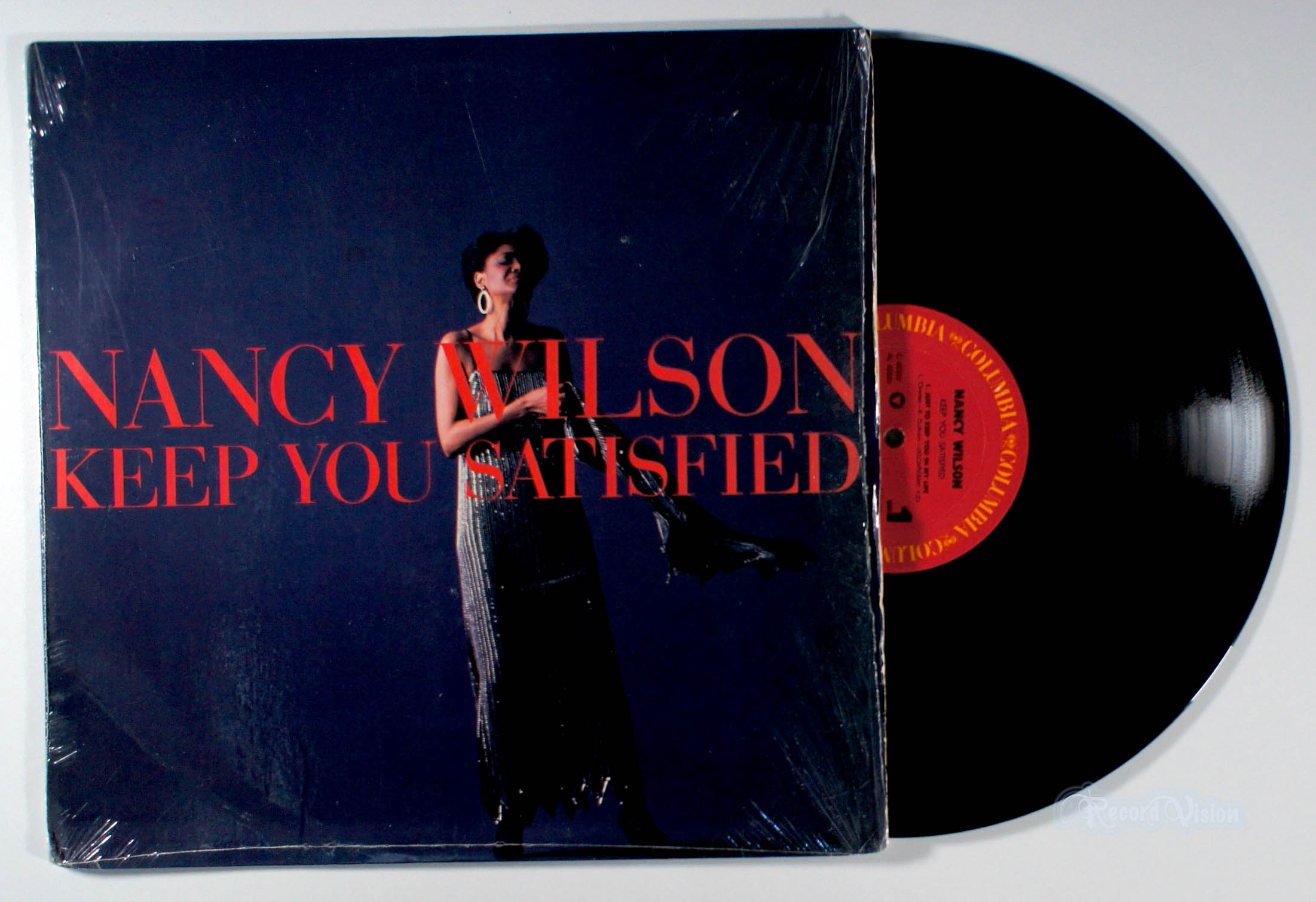 Nancy Wilson - Keep You Satified (front cover) Vinyl