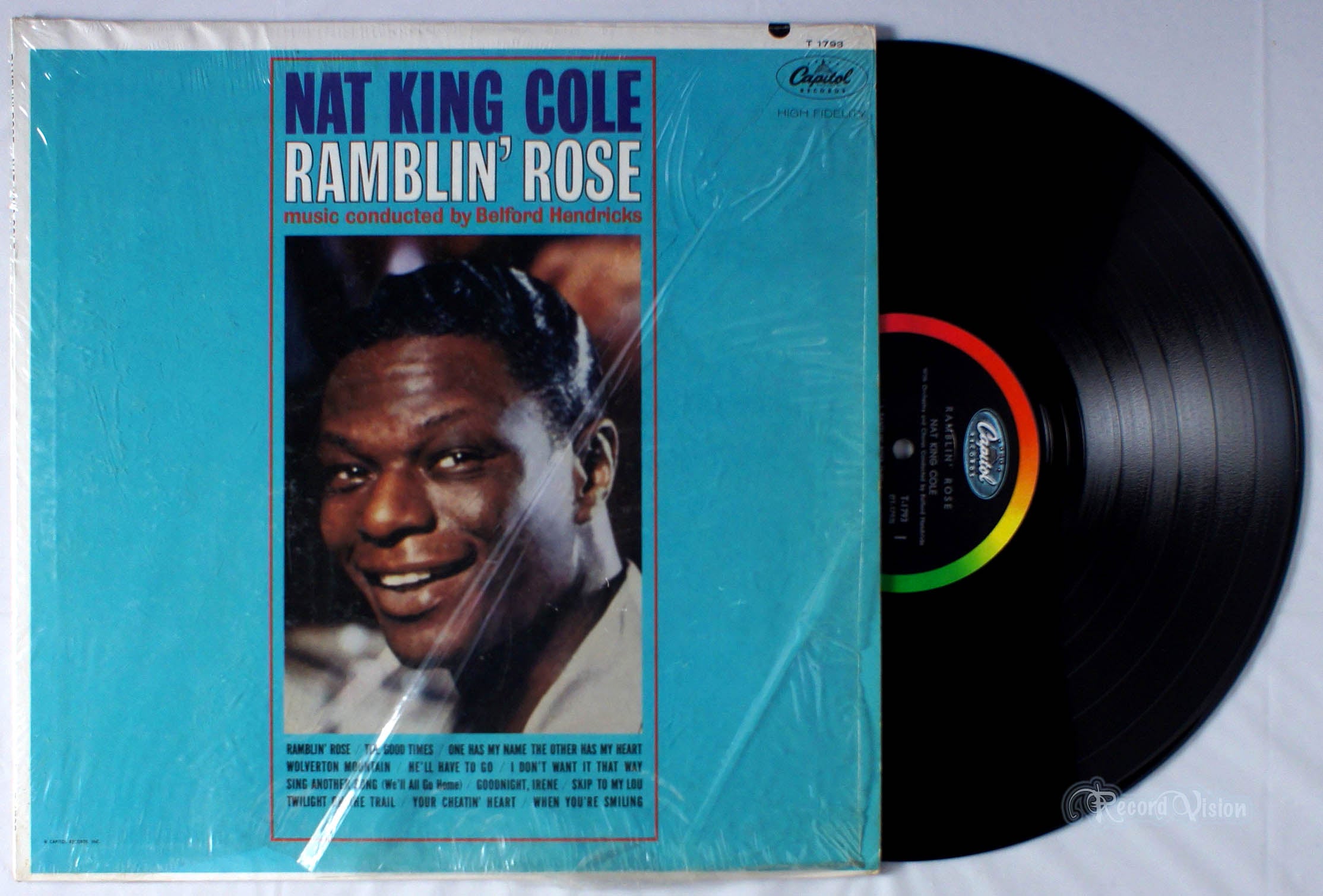 Nat King Cole - Ramblin' Rose (front cover) Vinyl