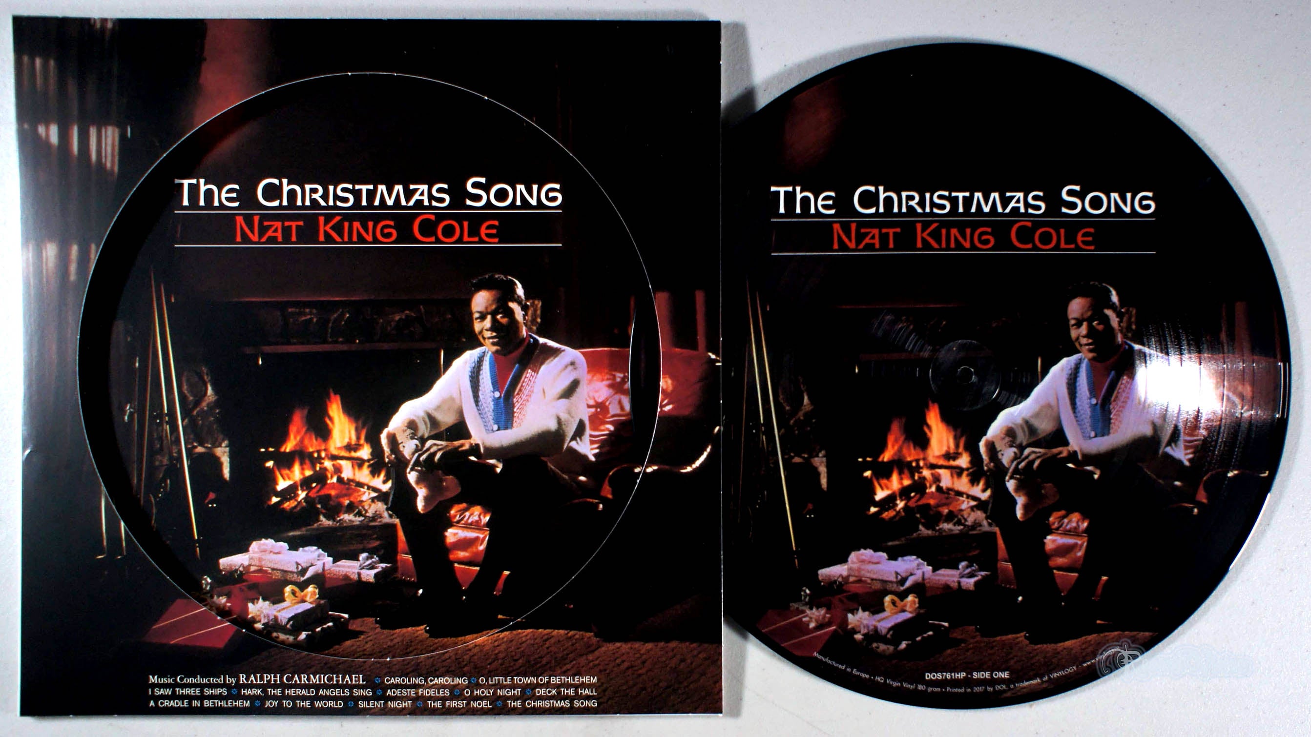Nat King Cole - The Christmas Song (Picture Disc) (front cover) Vinyl