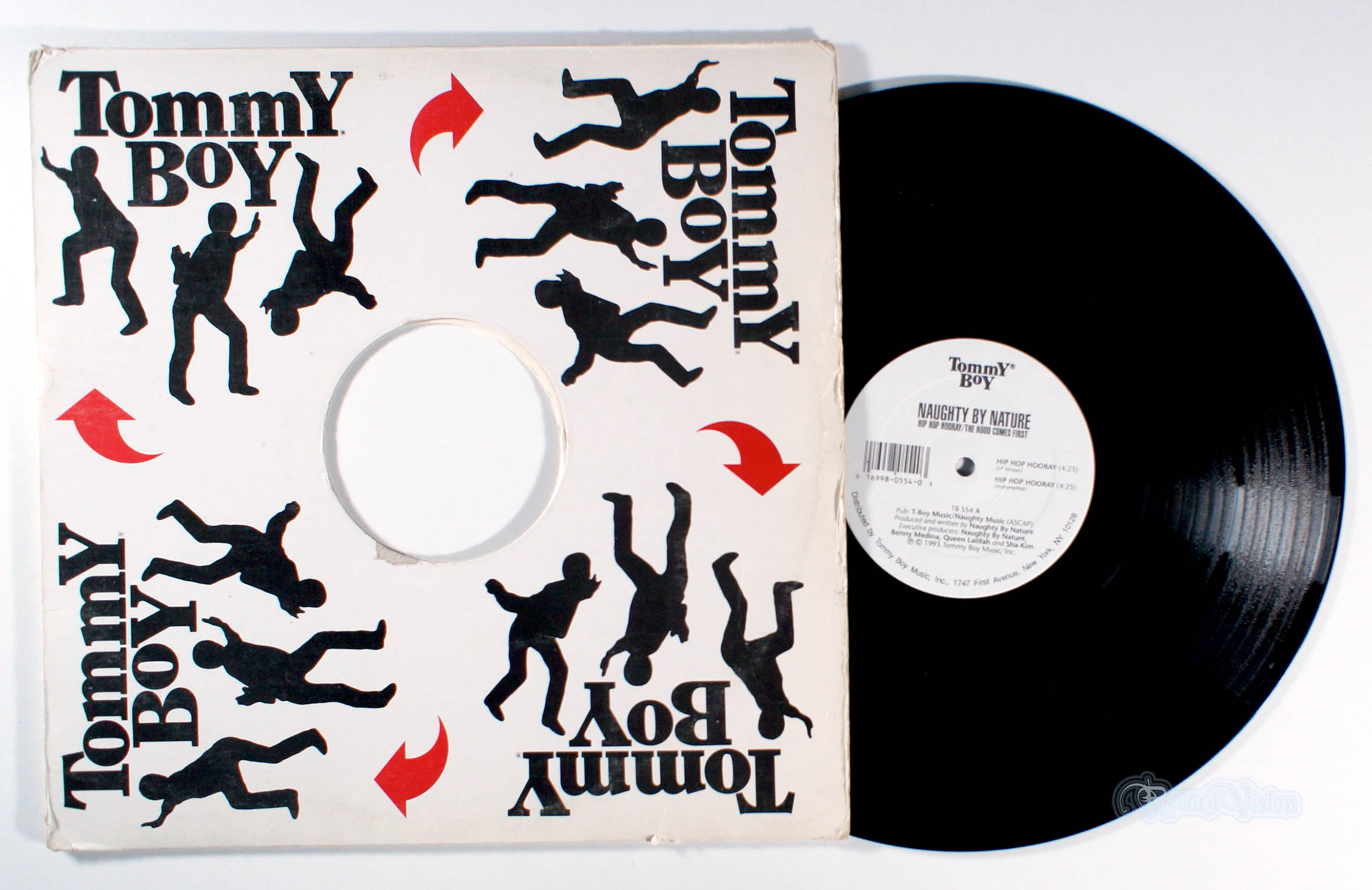 Naughty By Nature - Hip Hop Hooray / The Hood Comes First (12" Single) (front cover) Vinyl