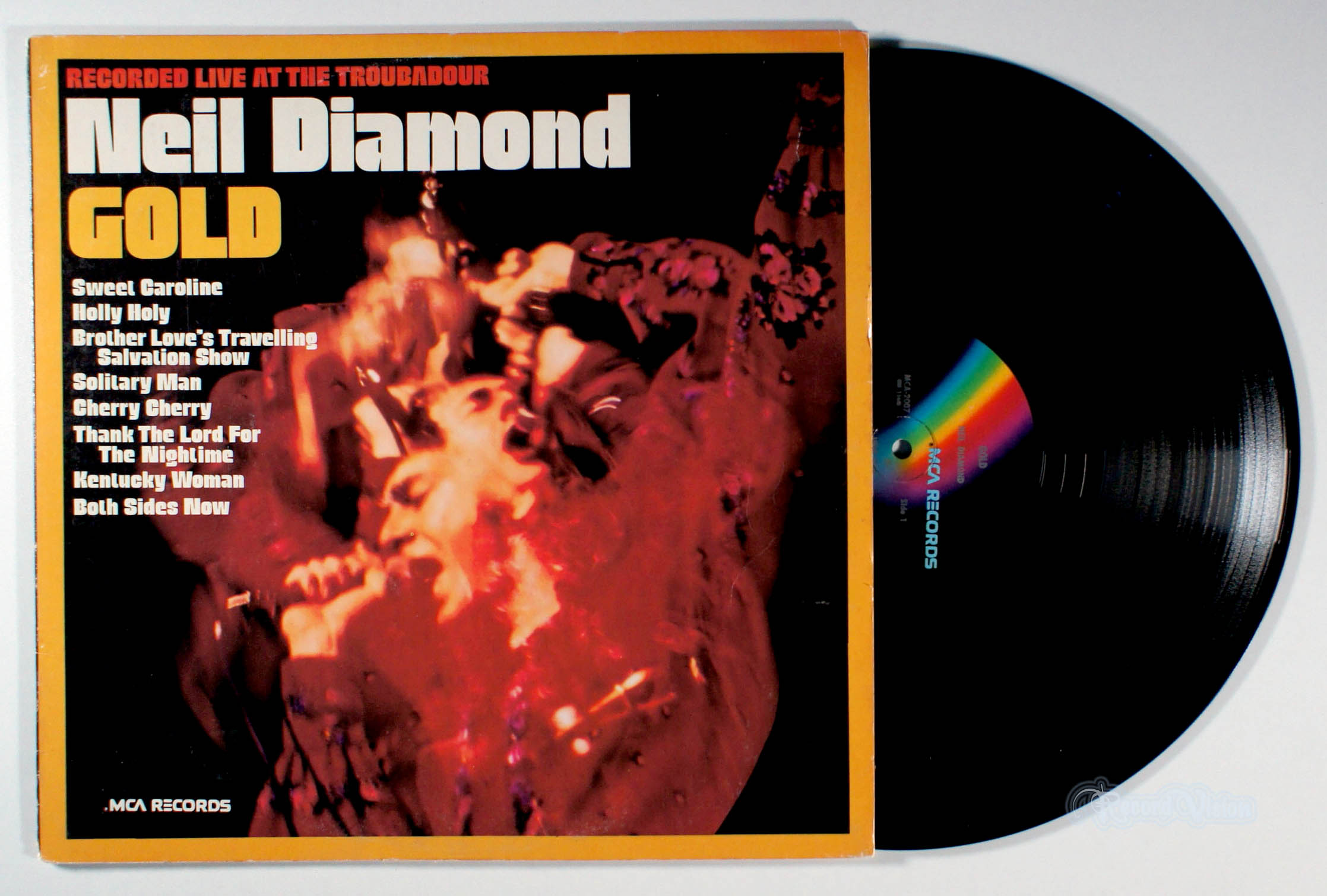 Neil Diamond - Gold: Live at the Troubadour (front cover) Vinyl